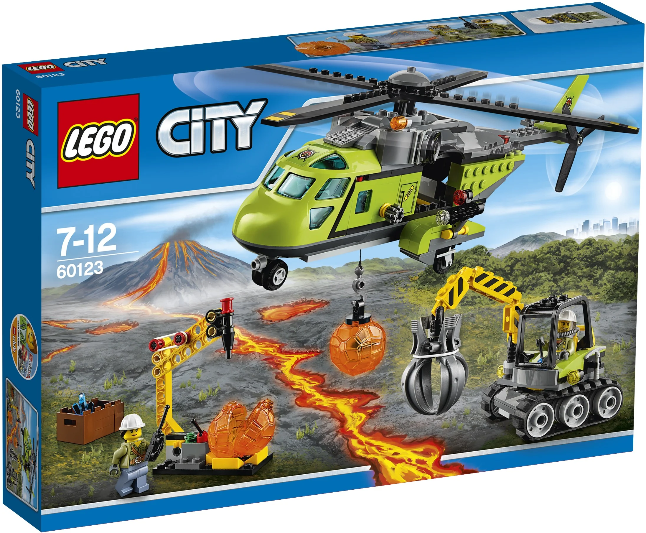 LEGO® 60123 Wulkan - Helikopter dostawczy - zdjęcie 19