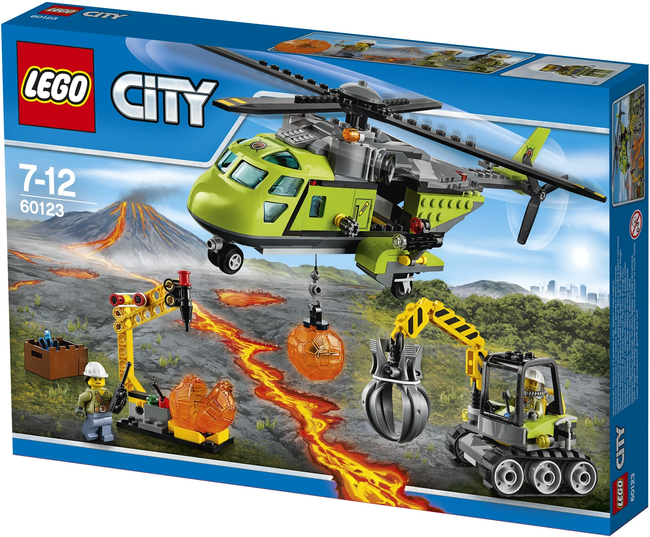 LEGO® 60123 Wulkan - Helikopter dostawczy - zdjęcie 20