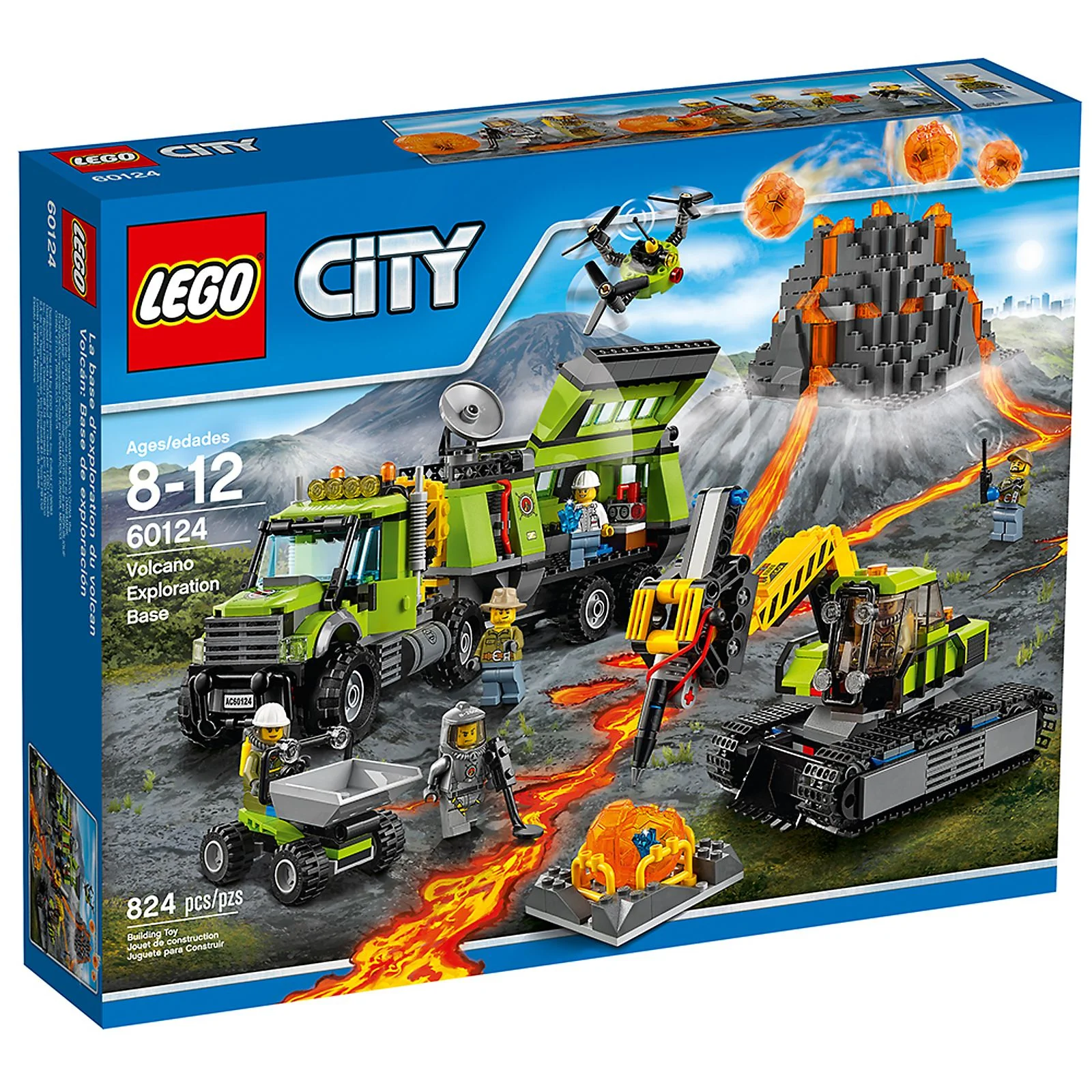 LEGO® 60124 Wulkan - baza badaczy wulkanów - zdjęcie 5