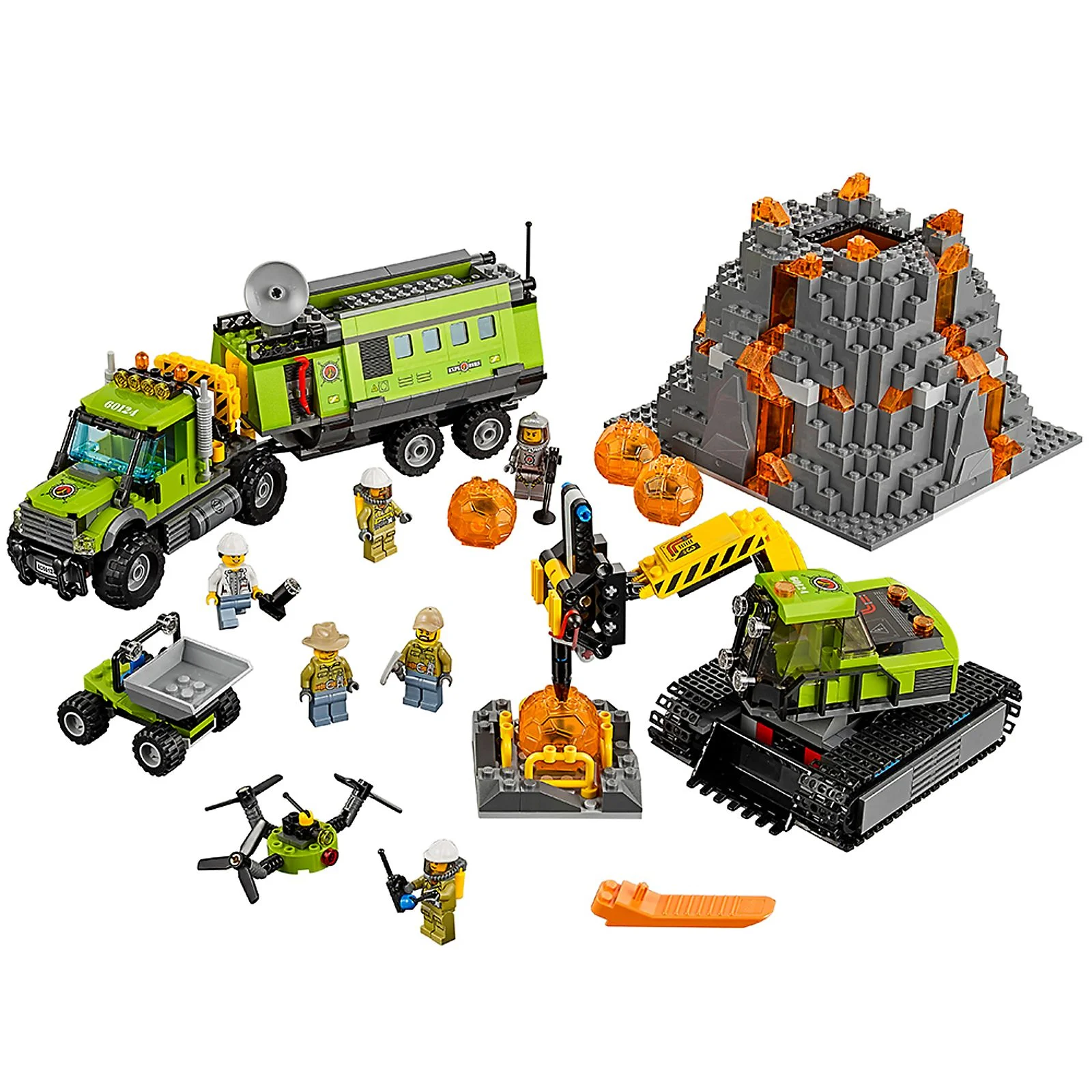 LEGO® 60124 Wulkan - baza badaczy wulkanów - zdjęcie 6