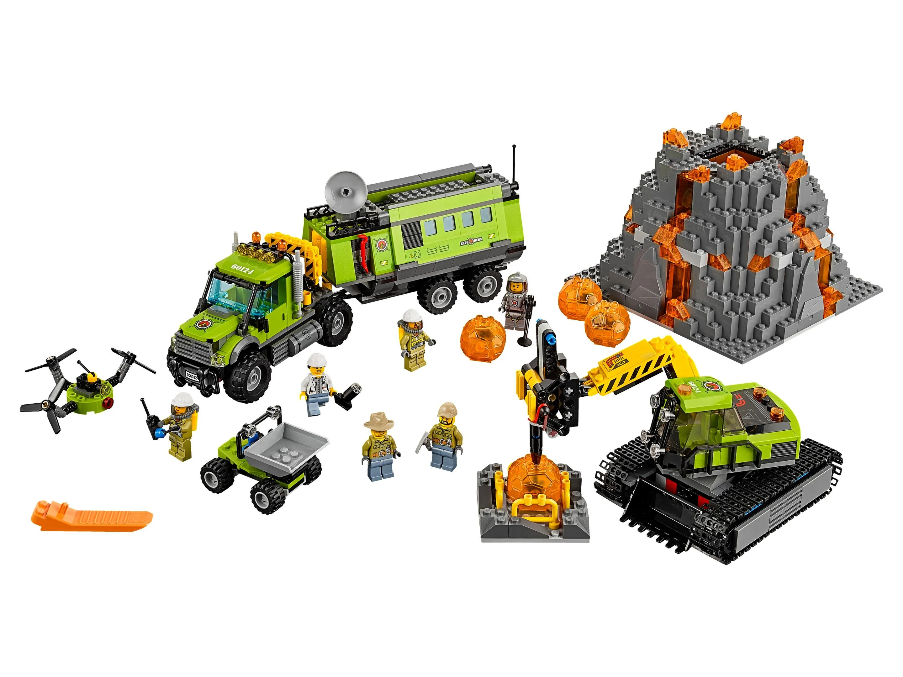 LEGO® 60124 Wulkan - baza badaczy wulkanów - zdjęcie 7