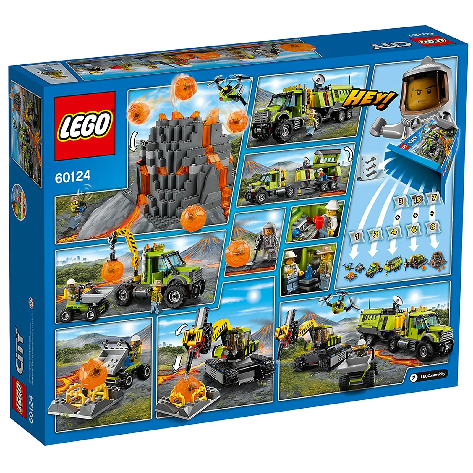 LEGO® 60124 Wulkan - baza badaczy wulkanów - zdjęcie 9