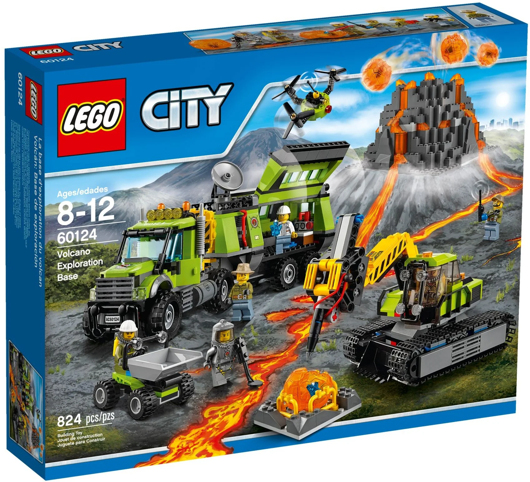 LEGO® 60124 Wulkan - baza badaczy wulkanów - zdjęcie 11