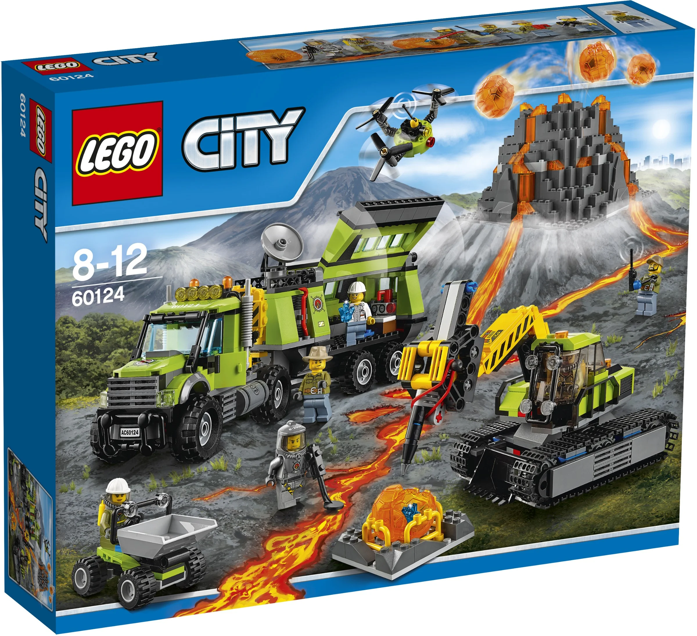 LEGO® 60124 Wulkan - baza badaczy wulkanów - zdjęcie 24