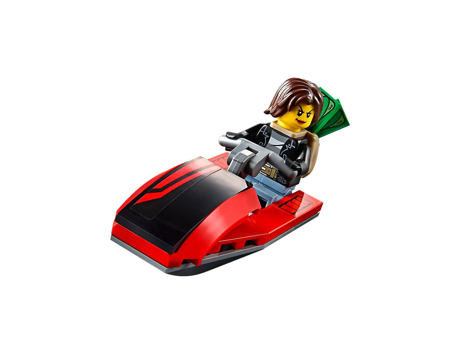 LEGO® 60131 City Wyspa Rabusiów Helikopter Skuter Wodny Pilot Policja Sejf - zdjęcie 2