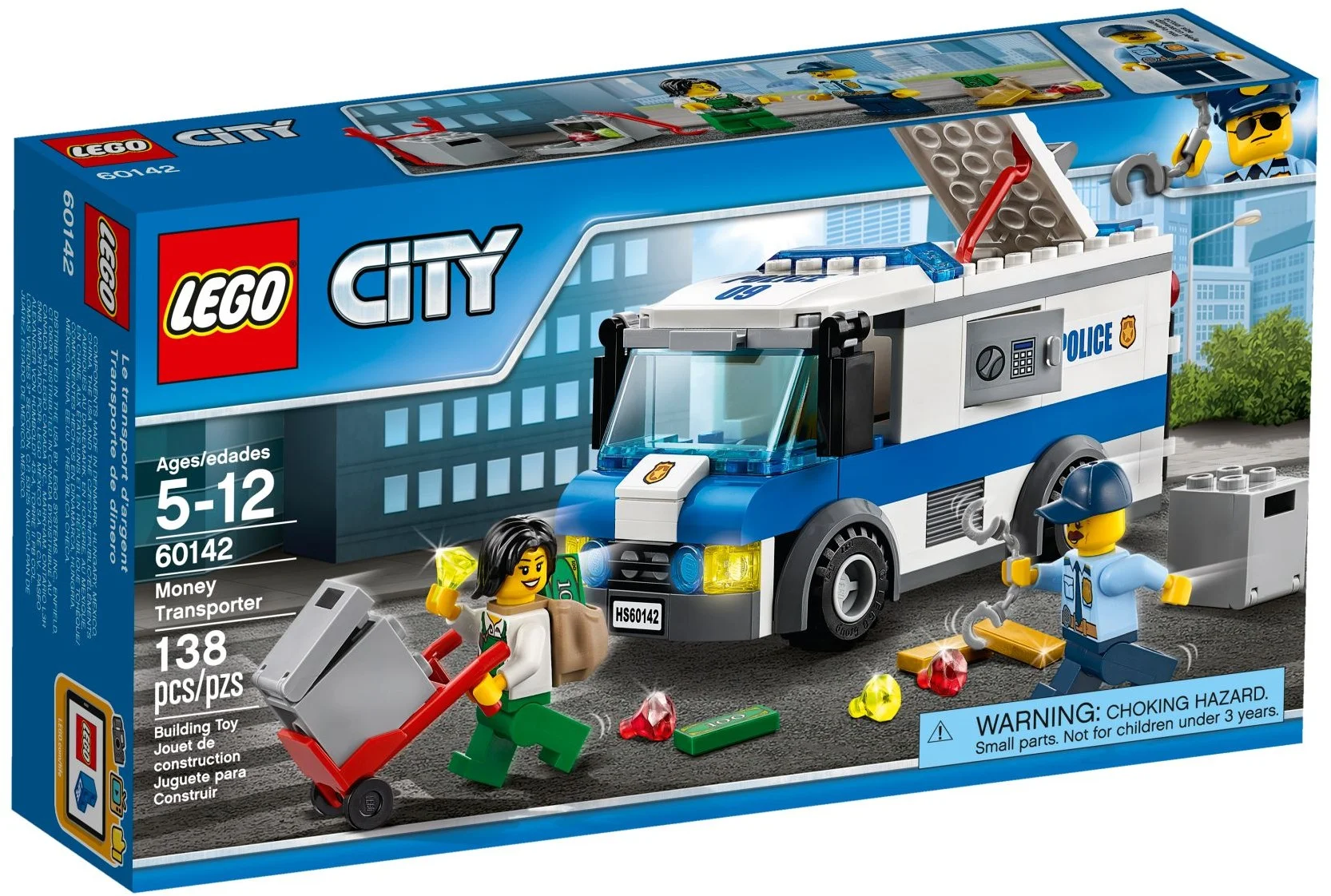 LEGO® 60142 Furgonetka do przewozu pieniędzy Nowe - zdjęcie 2