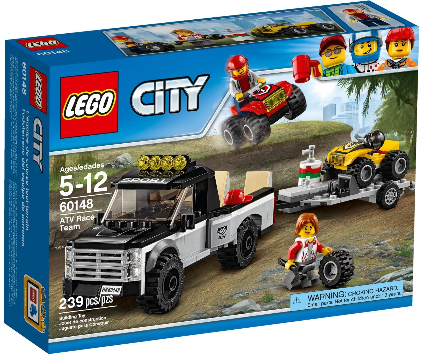LEGO® 60148 Wyścigowy zespół quadowy - zdjęcie 1