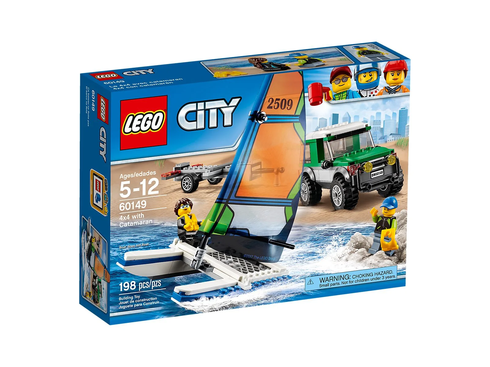 LEGO® 60149 Terenówka 4X4 z katamaranem - zdjęcie 3