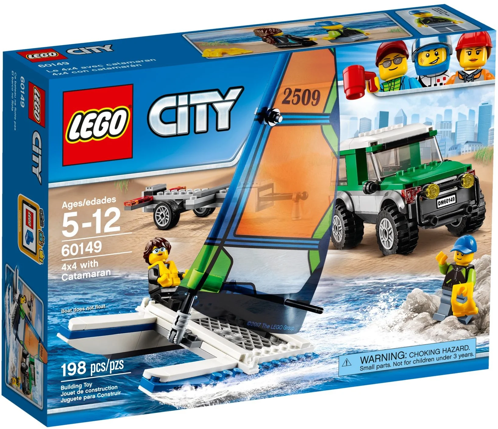LEGO® 60149 Terenówka 4X4 z katamaranem - zdjęcie 9