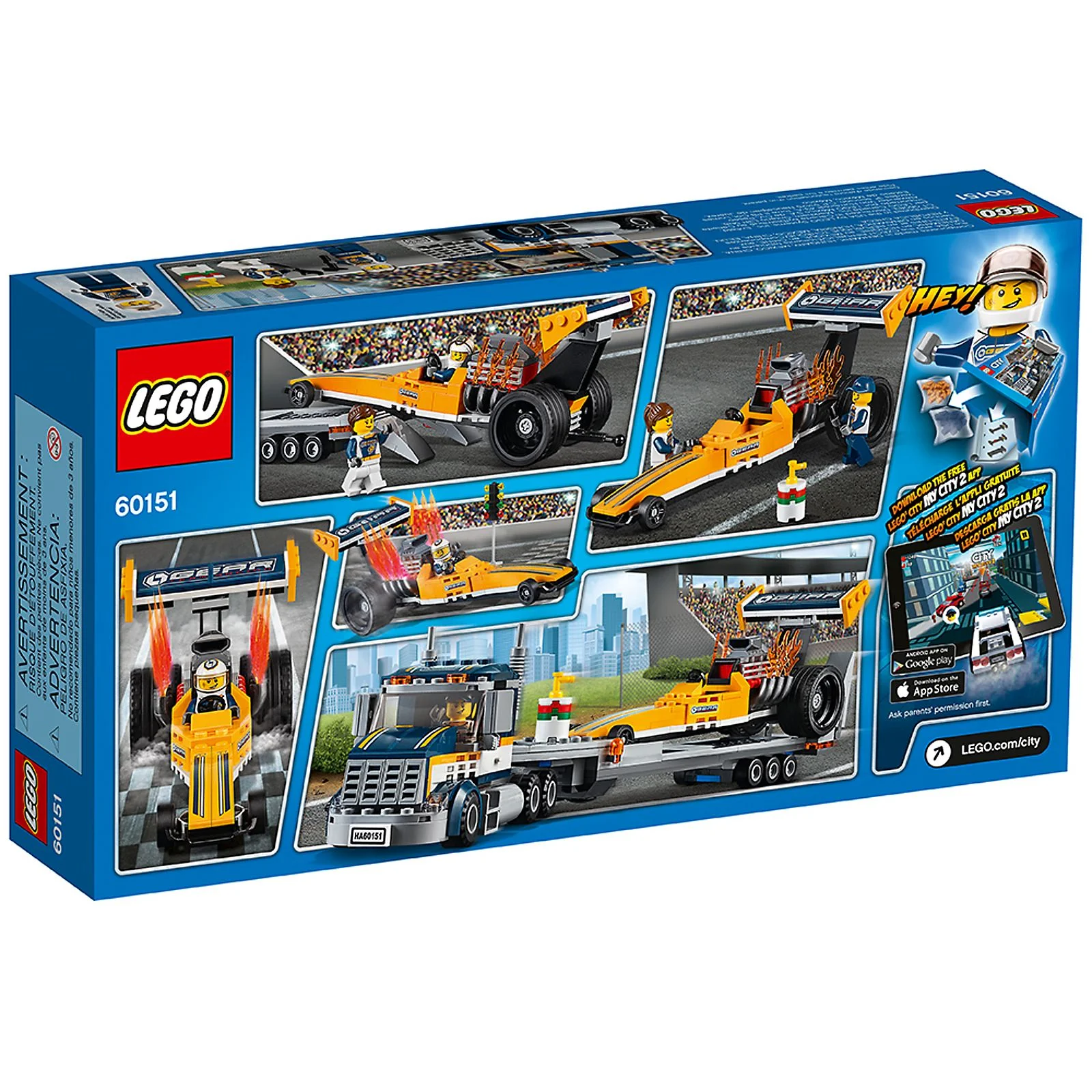 LEGO® 60151 Transporter dragsterów - zdjęcie 3