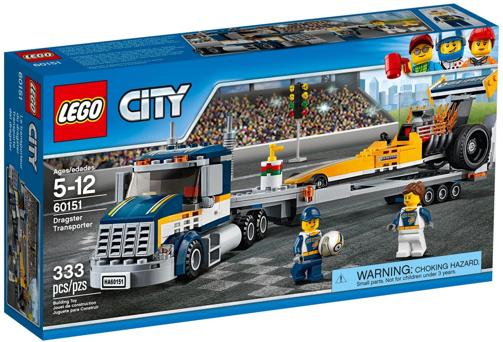 LEGO® 60151 Transporter dragsterów - zdjęcie 9