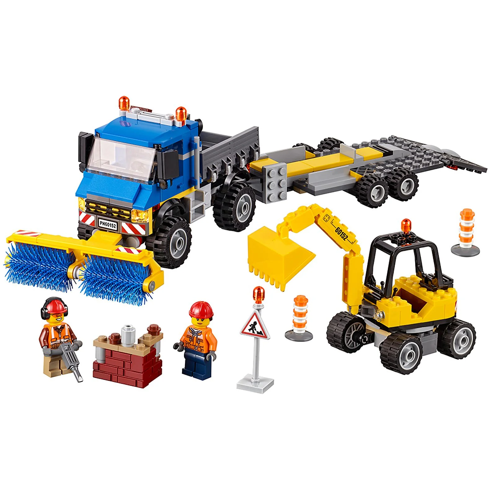 LEGO® 60152 Zamiatacz ulic i koparka - zdjęcie 6
