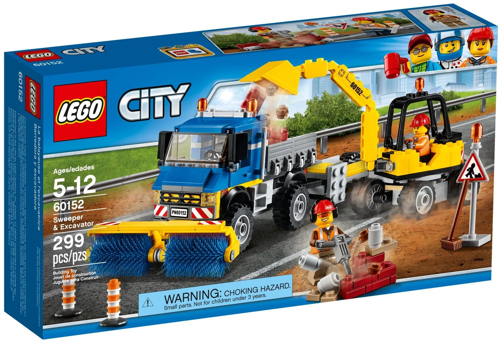 LEGO® 60152 Zamiatacz ulic i koparka - zdjęcie 11