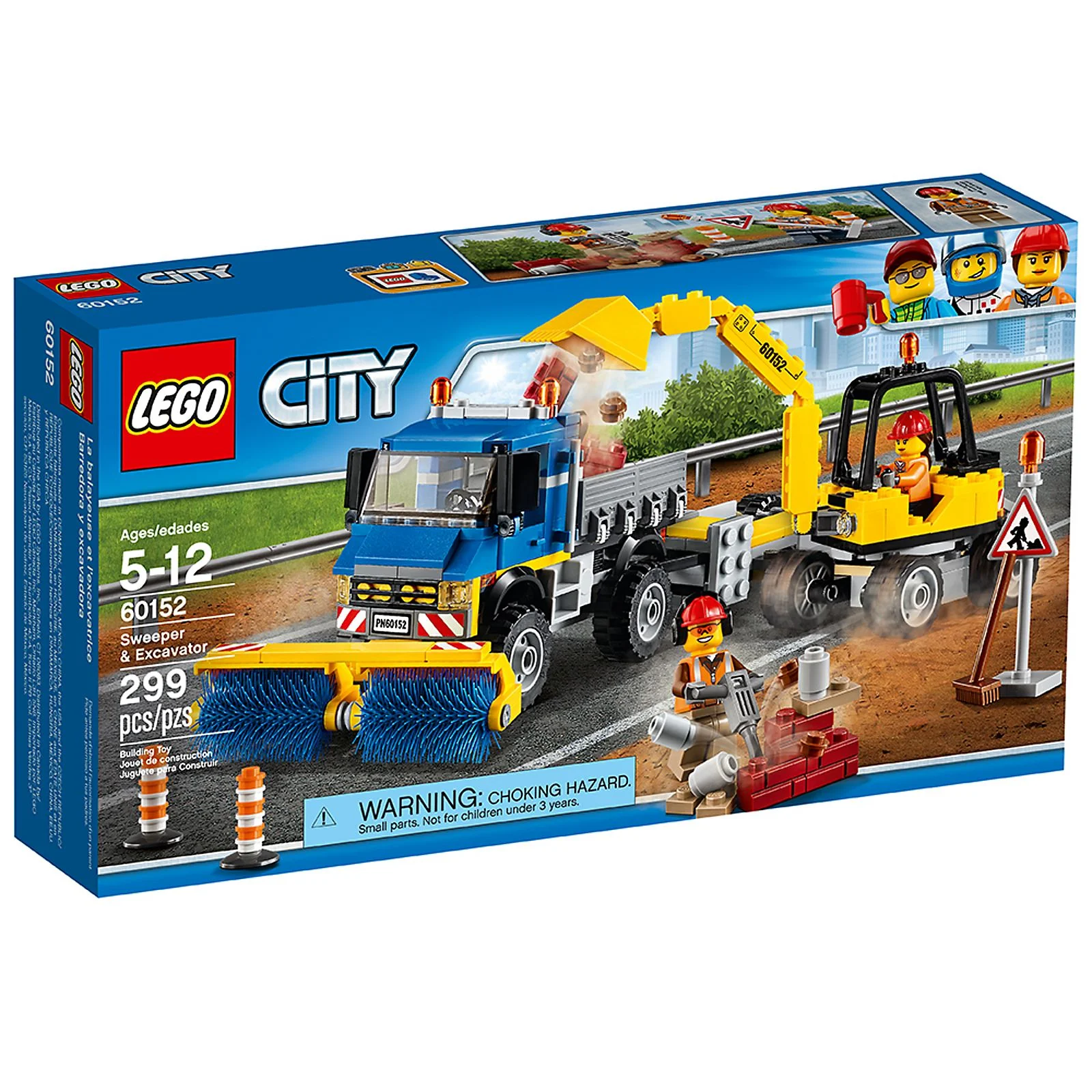 LEGO® 60152 Zamiatacz ulic i koparka - zdjęcie 13