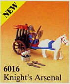 LEGO® 6016 Lego Castle Knight’s Arsenal Nowy Misb - zdjęcie 1