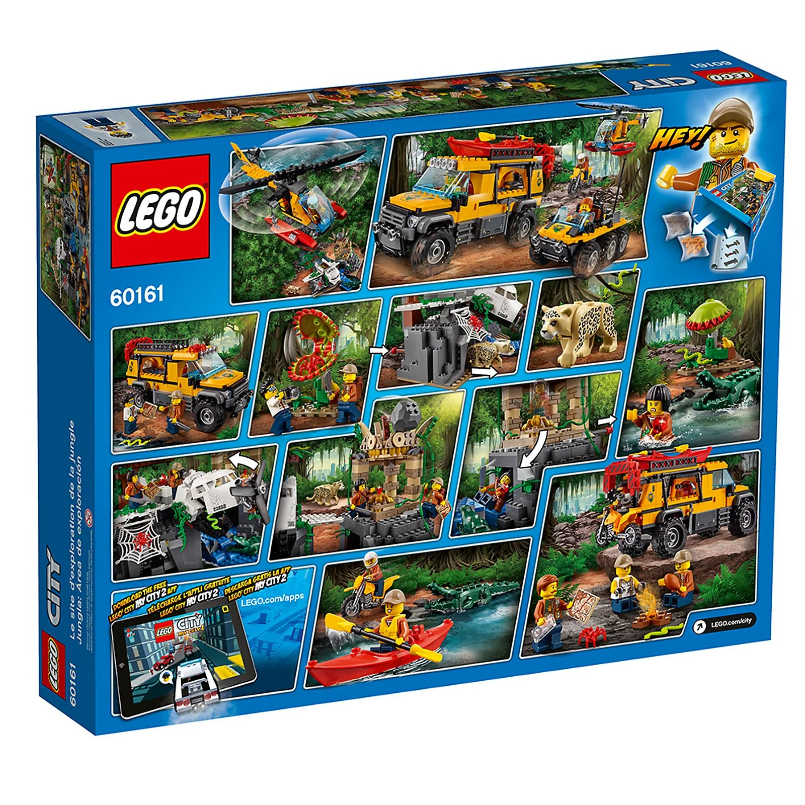 LEGO® 60161 City Baza w Dżungli - zdjęcie 4