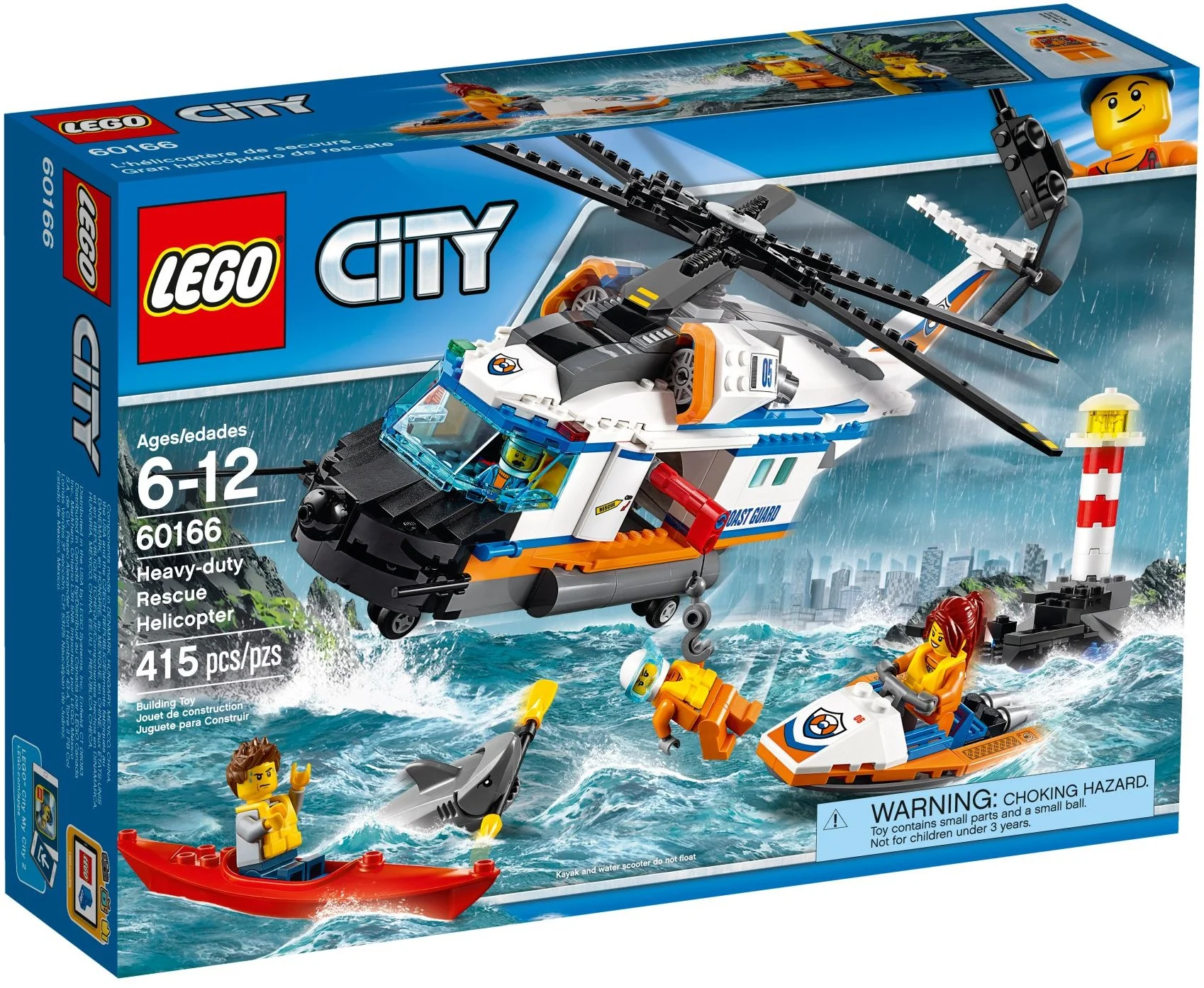 LEGO® 60166 Helikopter ratunkowy do zadań specjalnych