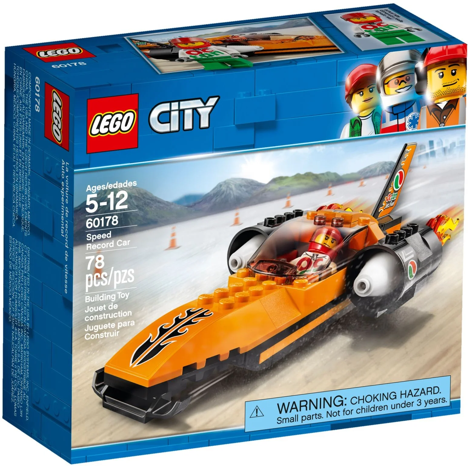 LEGO® 60178 Wyścigowy samochód - zdjęcie 1
