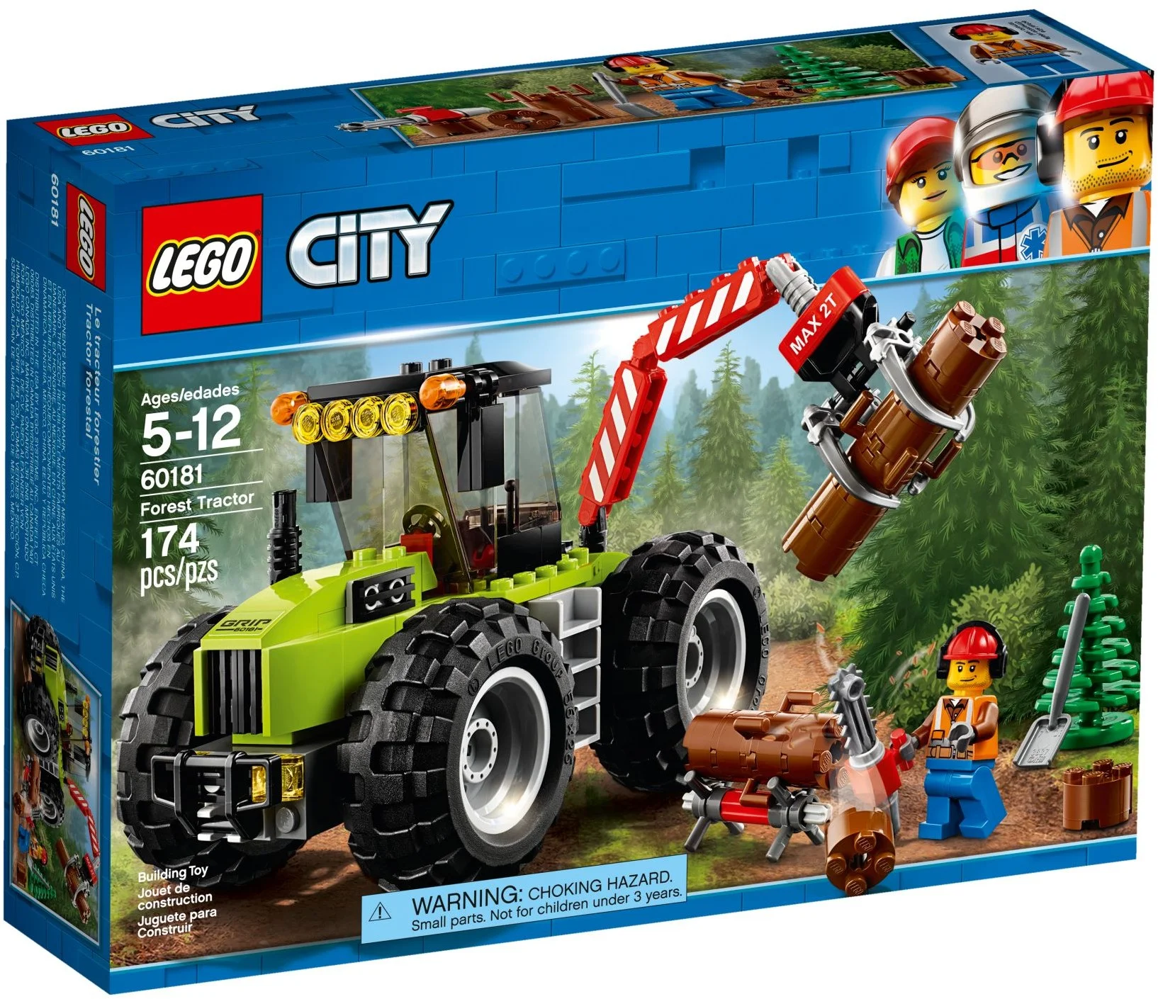 LEGO® 60181 City Traktor Leśny - zdjęcie 1