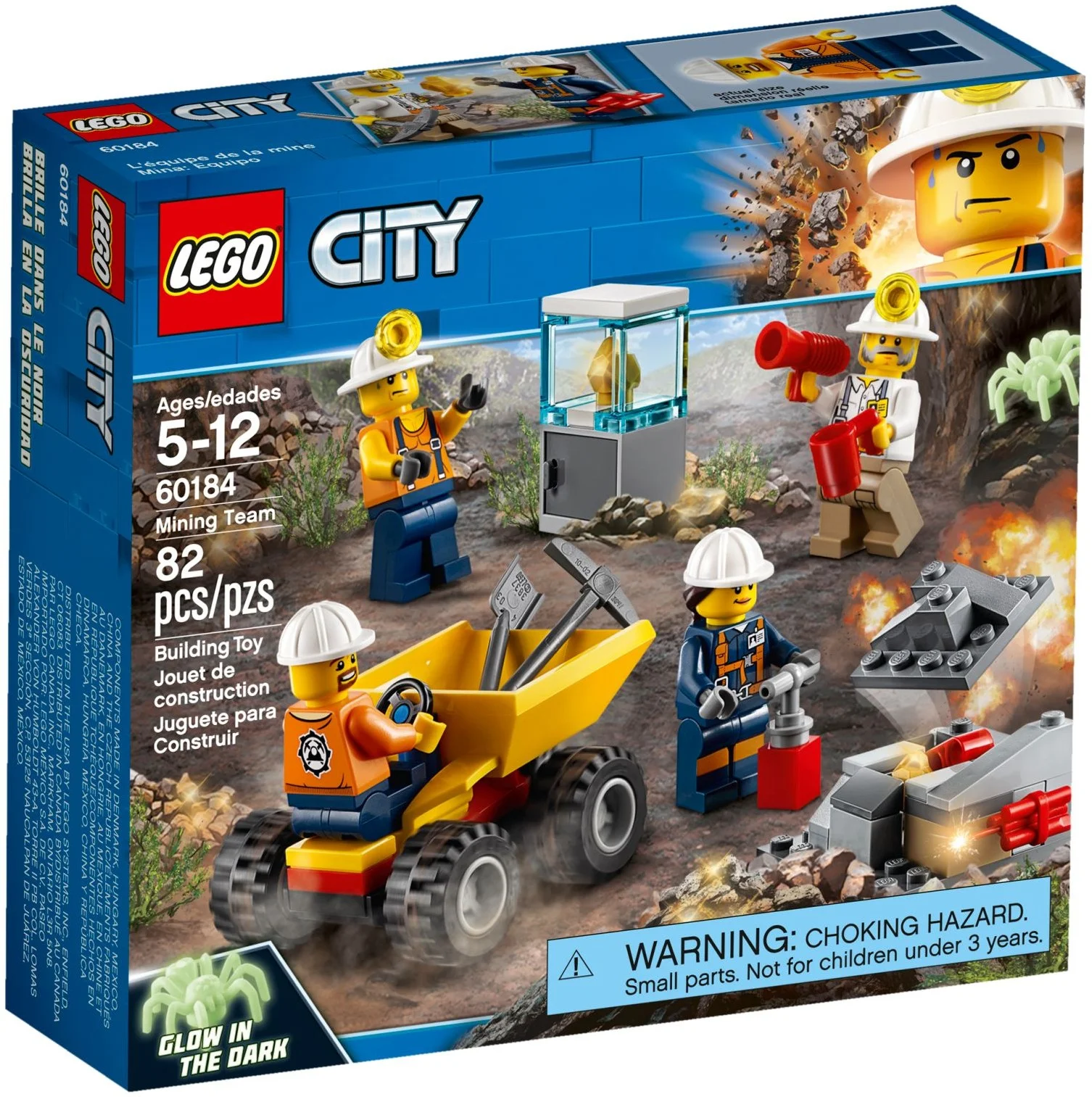 LEGO® 60184 City Ekipa Górnicza - zdjęcie 1