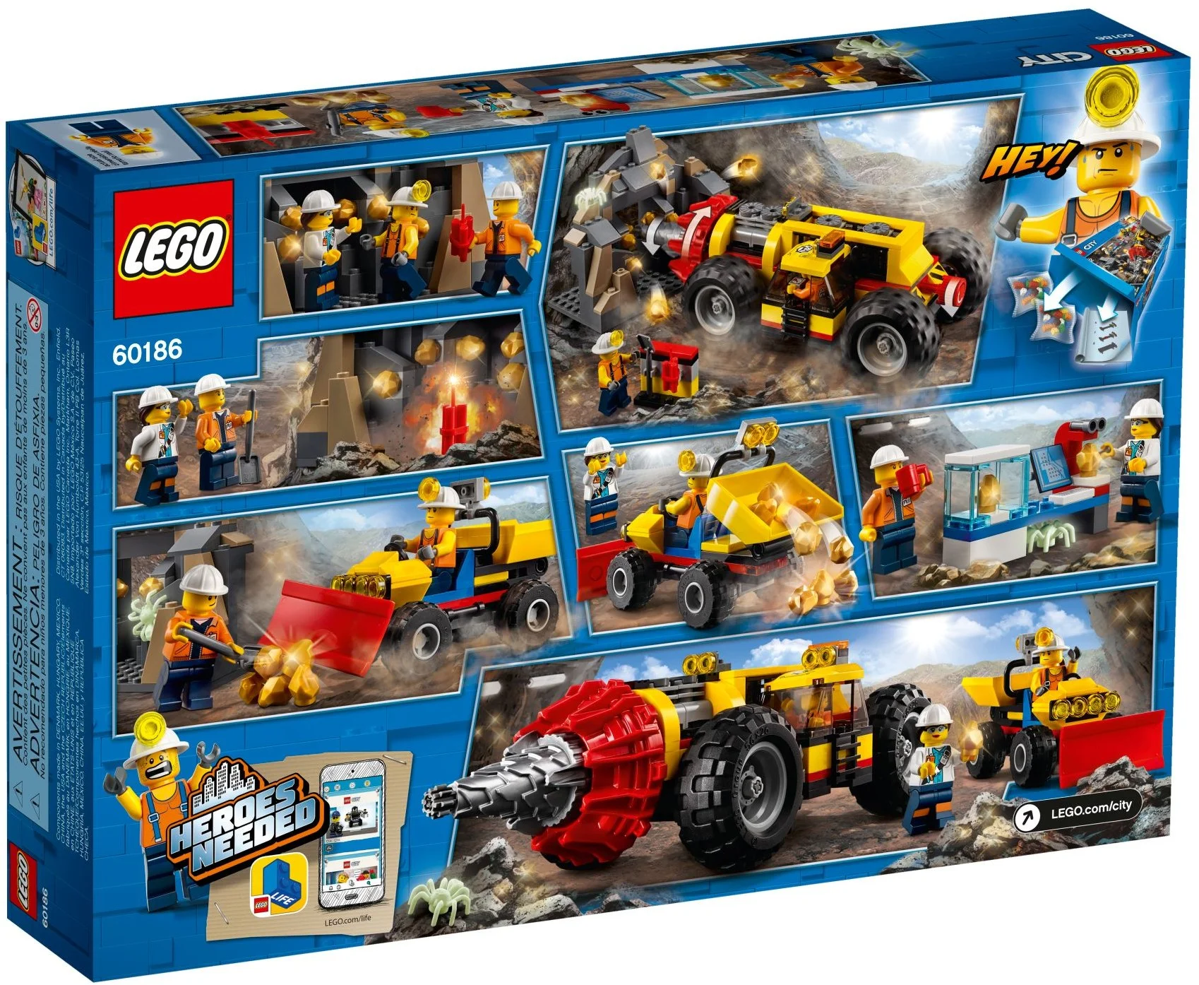 LEGO® 60186 Ciężkie wiertło górnicze - zdjęcie 9