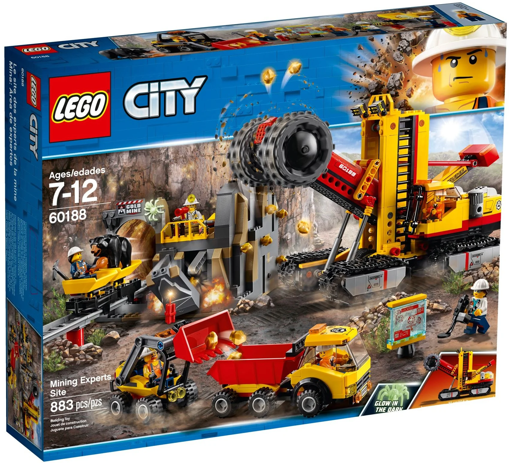 LEGO® 60188 City Zestaw Kopalnia Koparka Wywrotka - zdjęcie 2