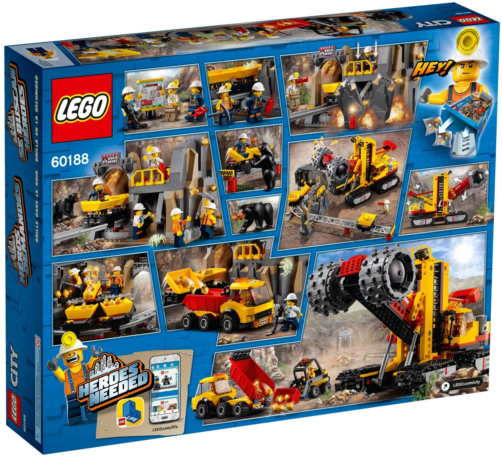 LEGO® 60188 City Zestaw Kopalnia Koparka Wywrotka - zdjęcie 11