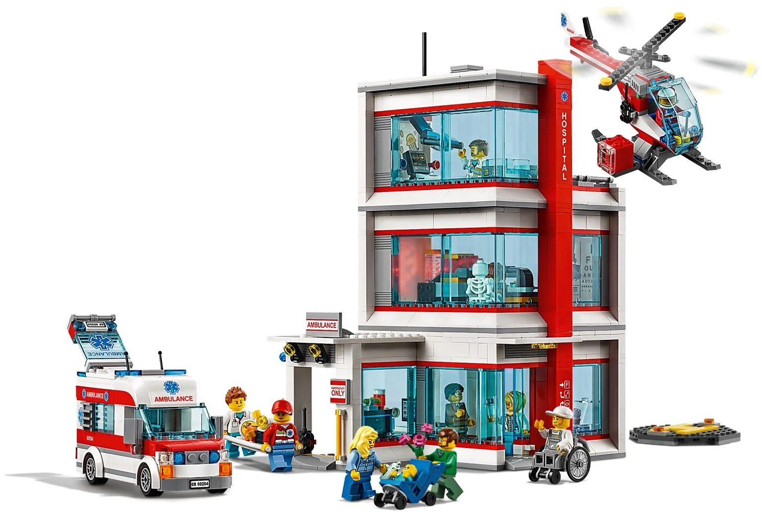 LEGO® 60204 Szpital LEGO City - zdjęcie 3