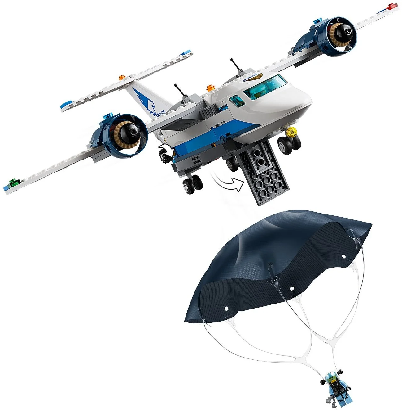 LEGO® 60210 Baza policji powietrzne - zdjęcie 4