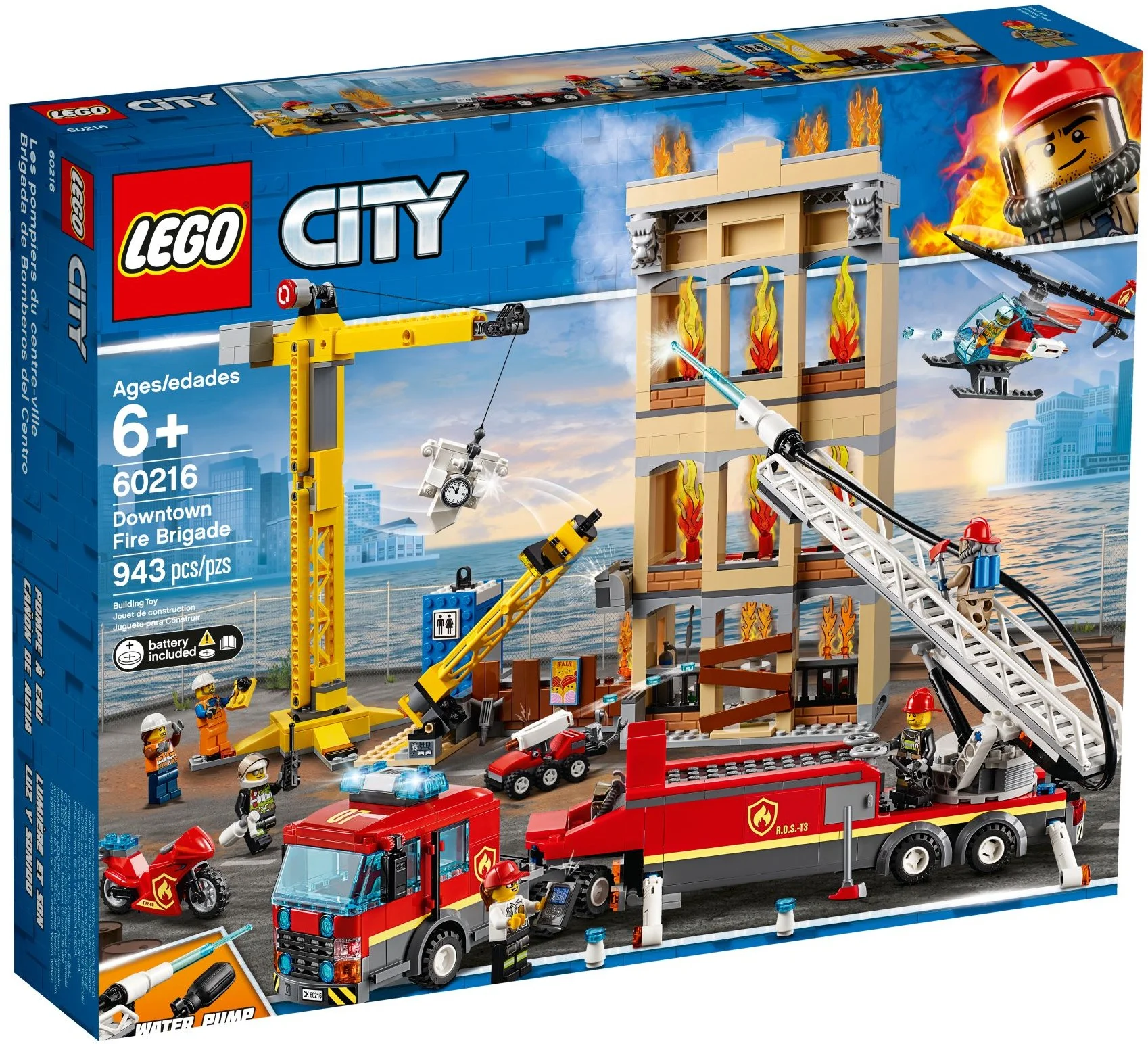 LEGO® 60216 Straż pożarna w śródmieściu - zdjęcie 2