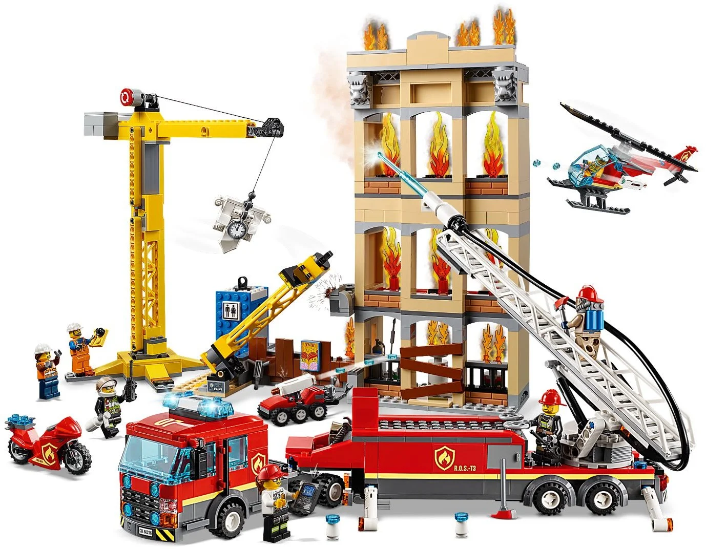 LEGO® 60216 Straż pożarna w śródmieściu - zdjęcie 3