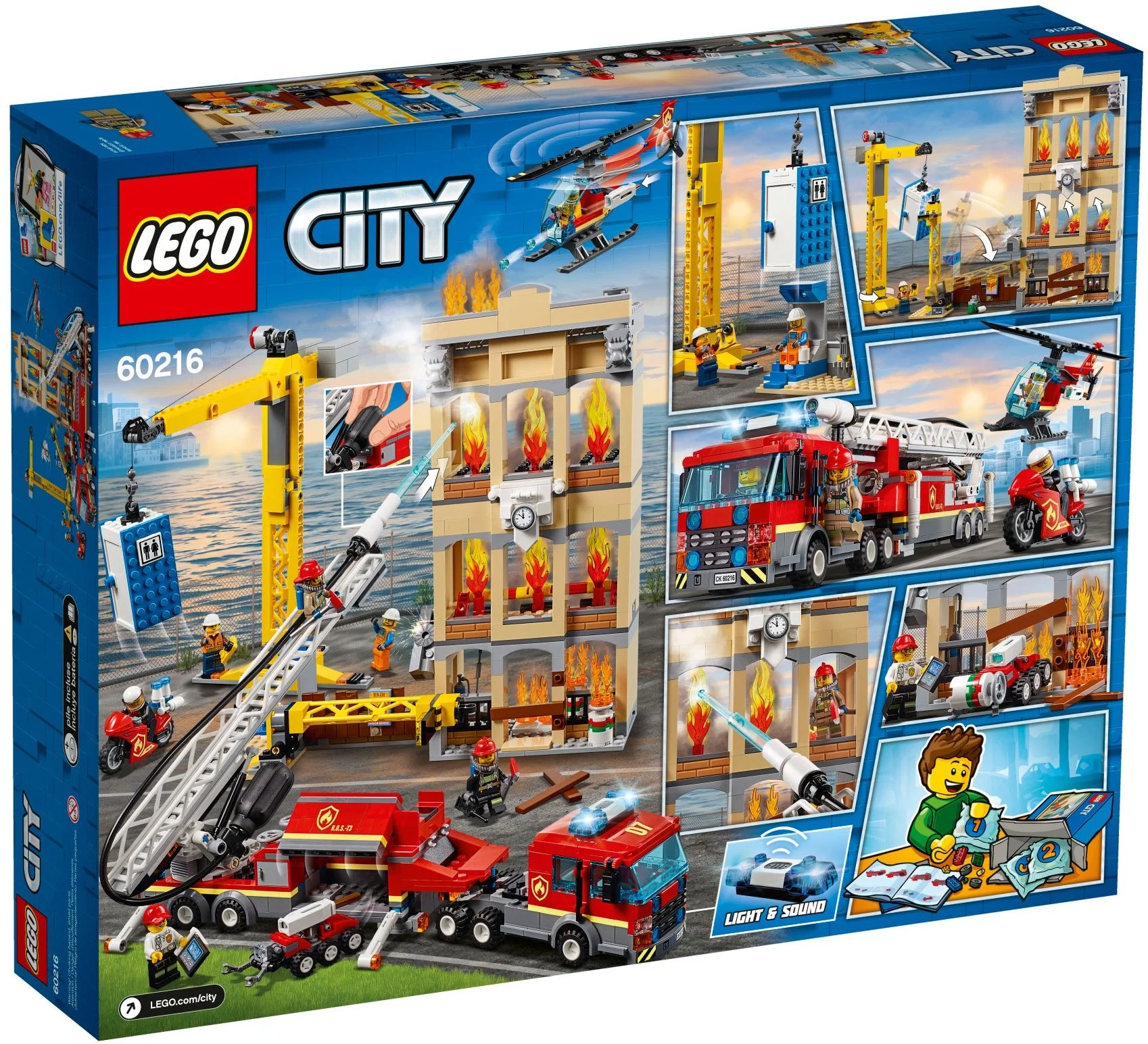 LEGO® 60216 Straż pożarna w śródmieściu - zdjęcie 5