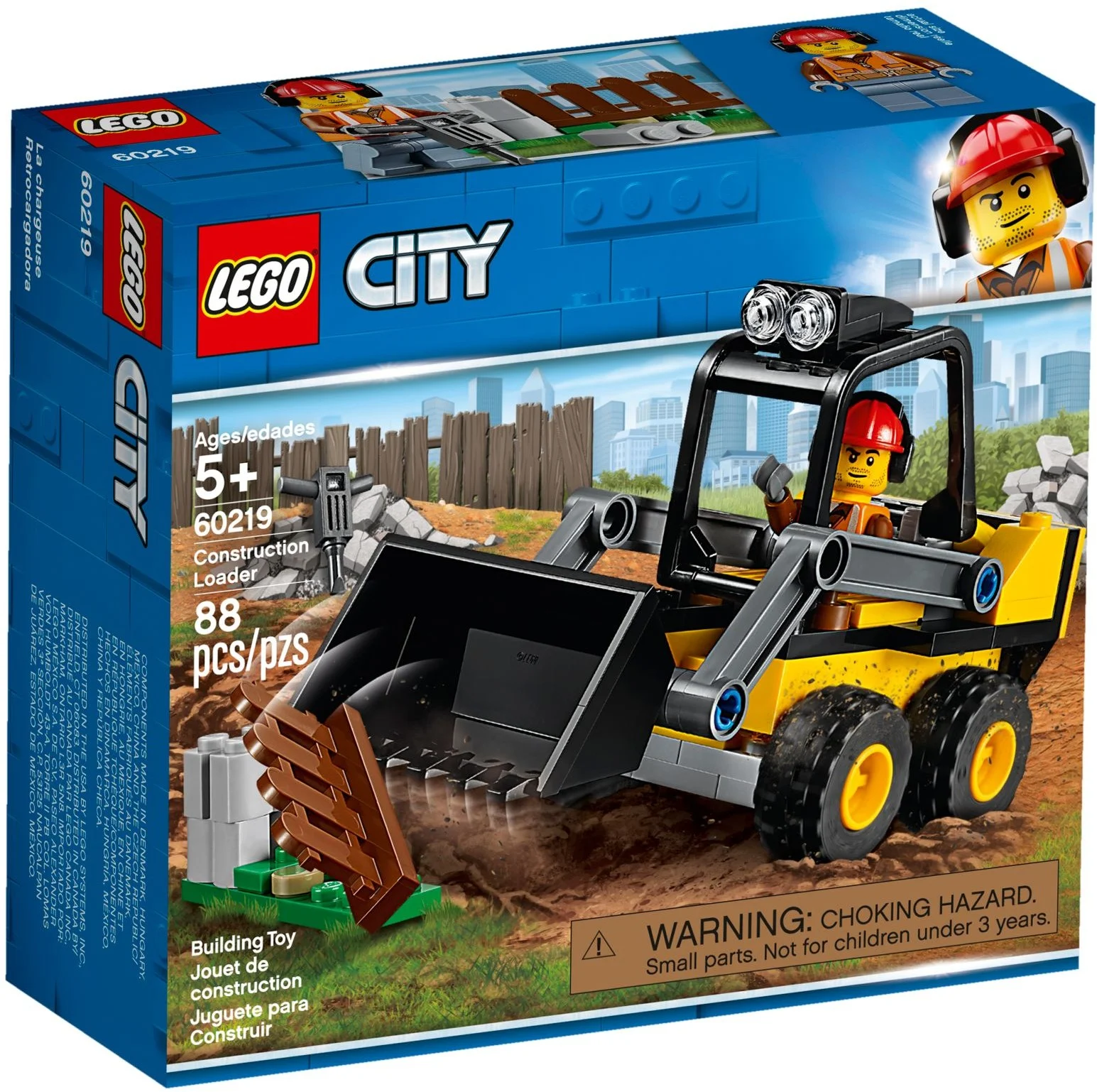 LEGO® 60219 Koparka Klocki Miasto Budowa Nowe Oryginalne - zdjęcie 2
