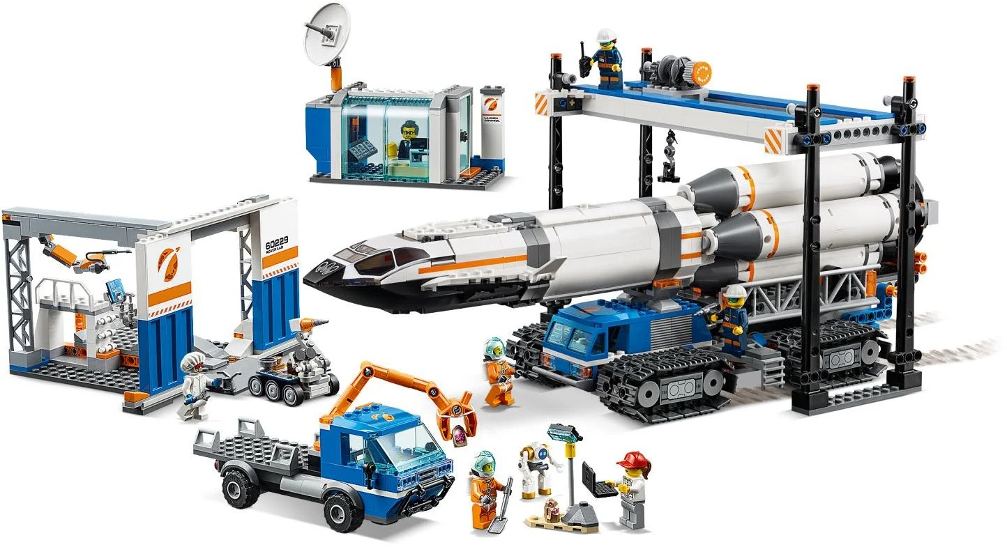LEGO® 60229 Transport i montaż rakiety - zdjęcie 3