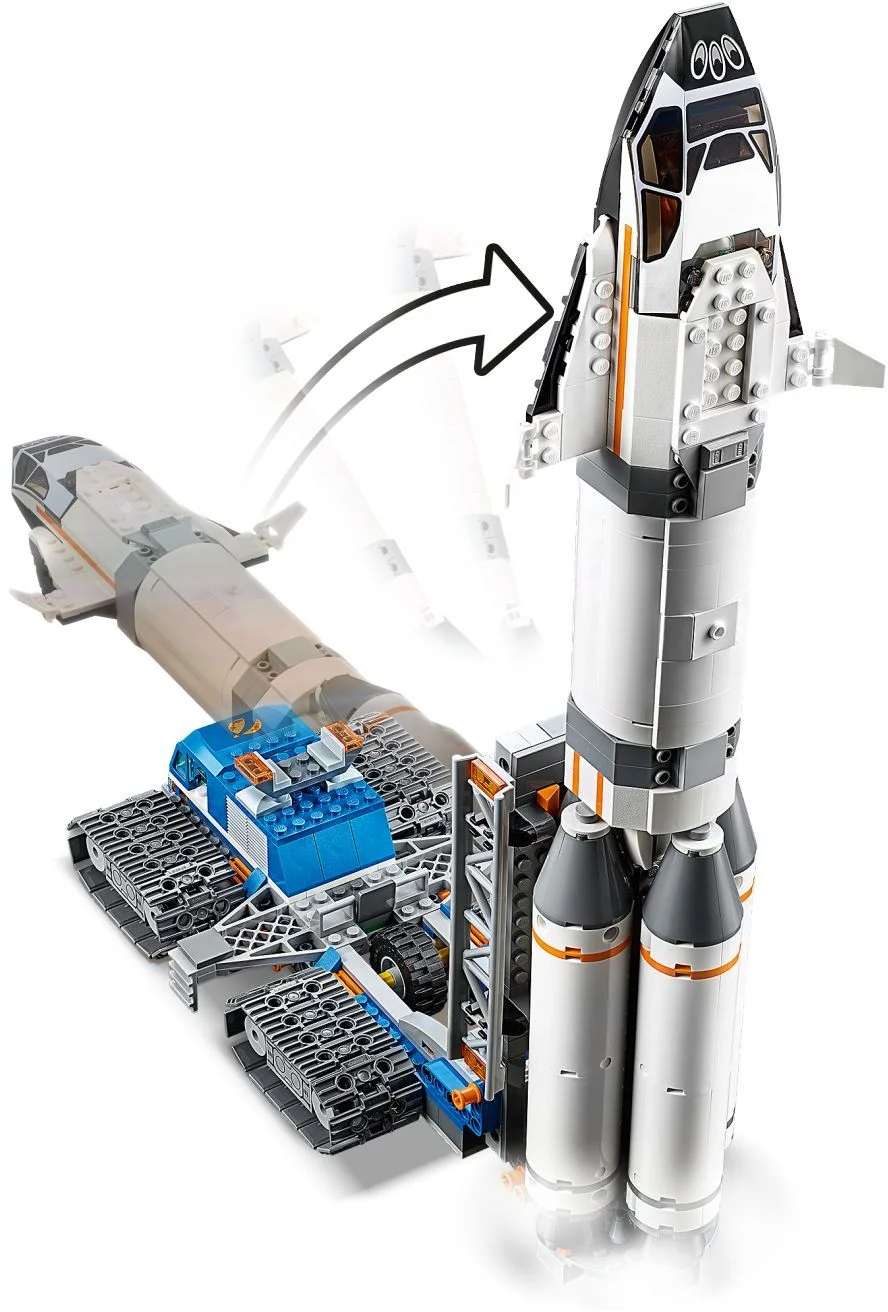 LEGO® 60229 Transport i montaż rakiety - zdjęcie 4