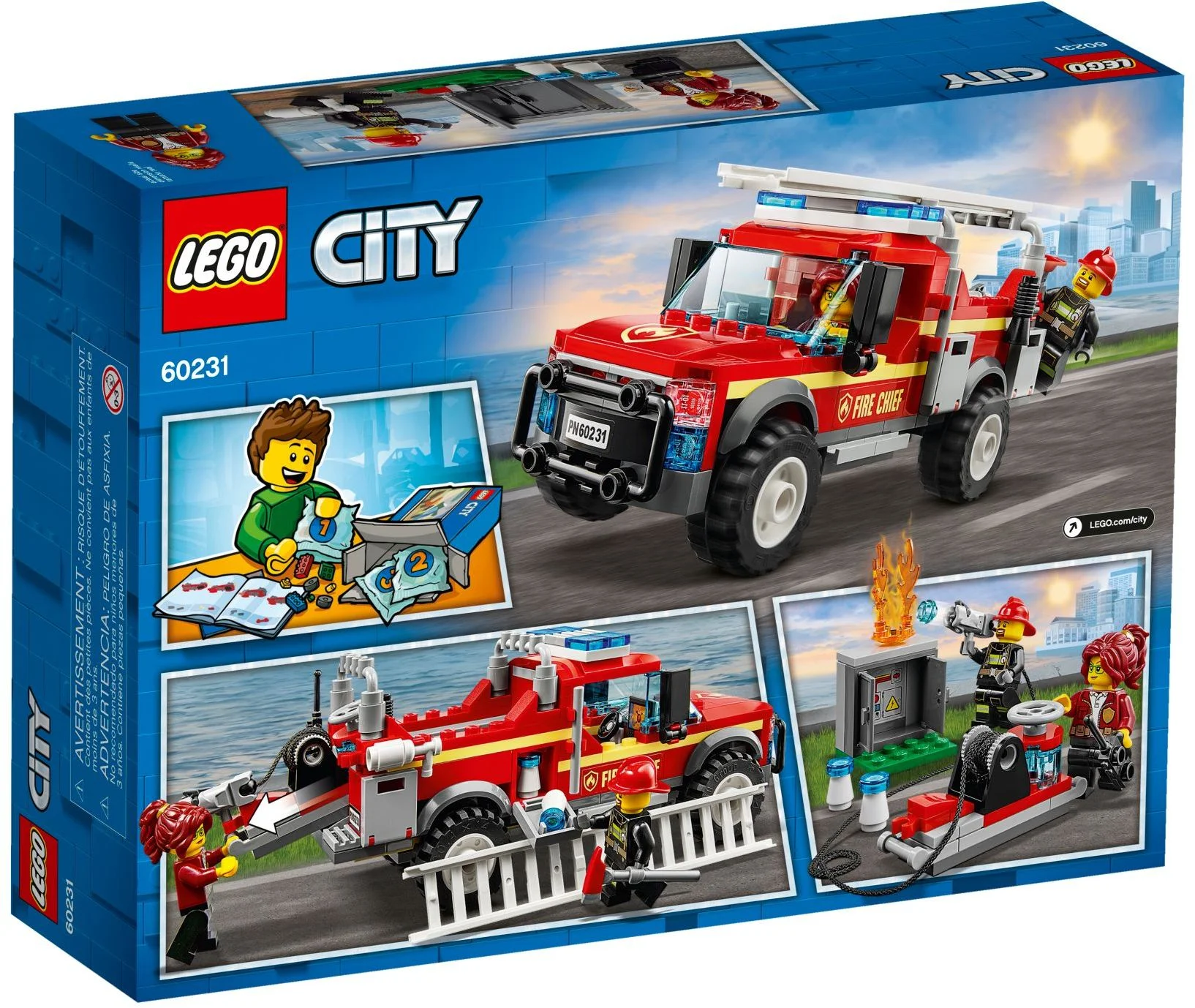 LEGO® 60231 Terenówka komendantki straży pożarnej - zdjęcie 5