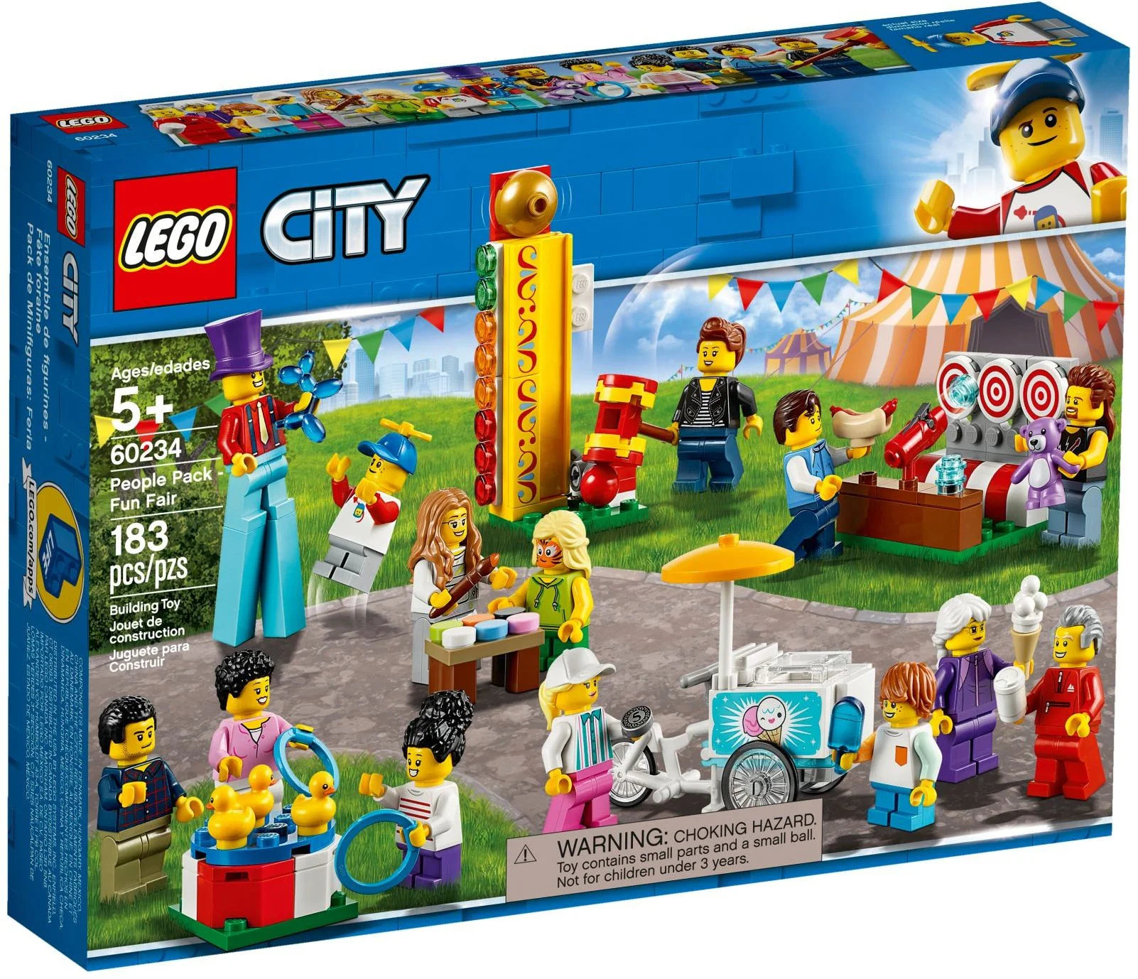 LEGO® 60234 Wesołe miasteczko — zestaw minifigurek - zdjęcie 2