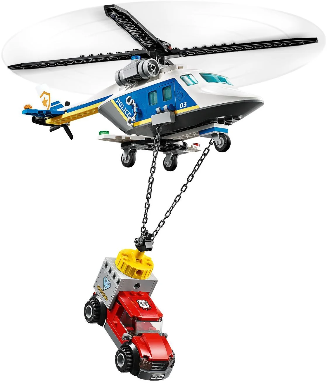 LEGO® 60243 Pościg helikopterem policyjnym - zdjęcie 4