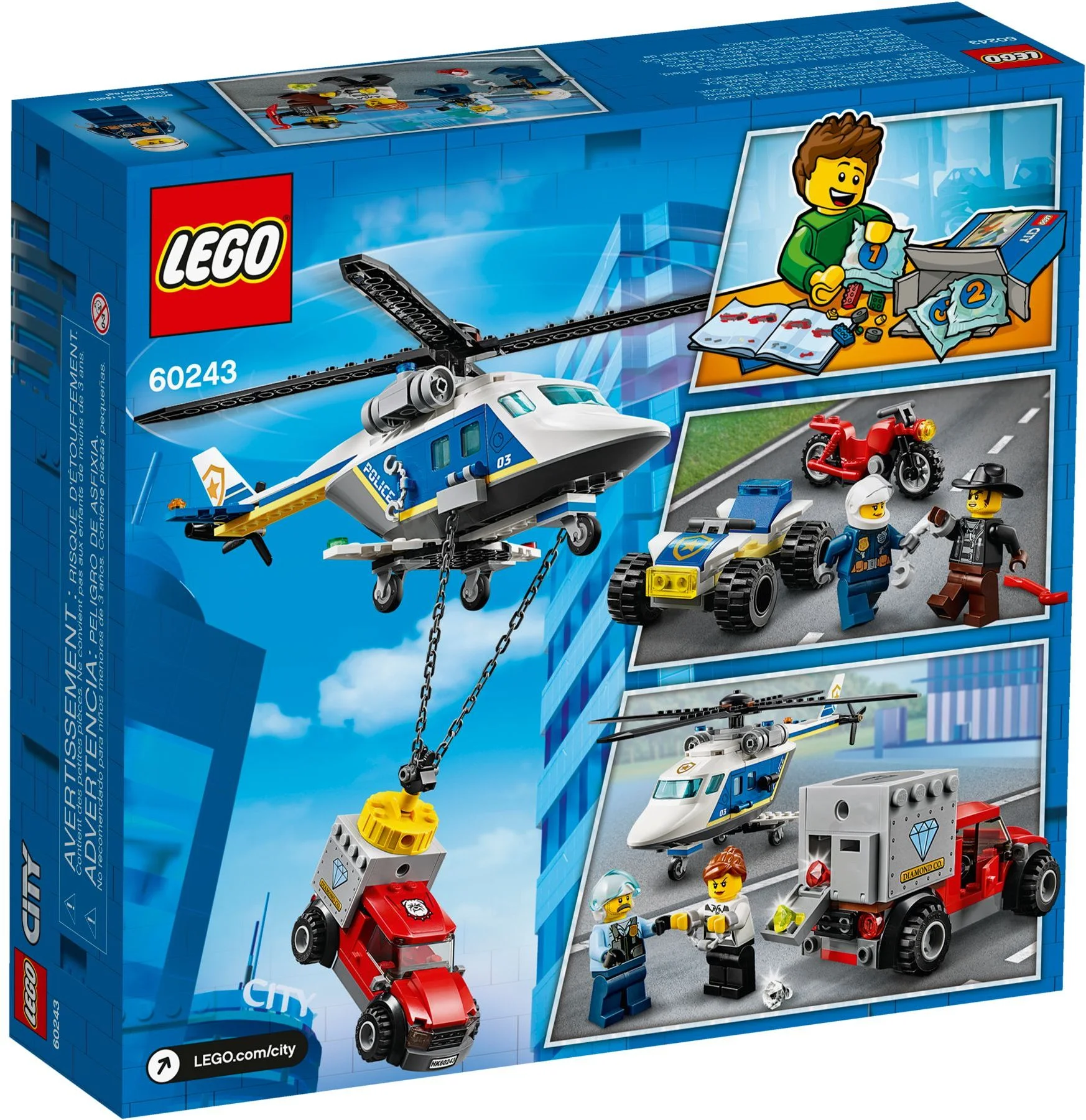 LEGO® 60243 Pościg helikopterem policyjnym - zdjęcie 5