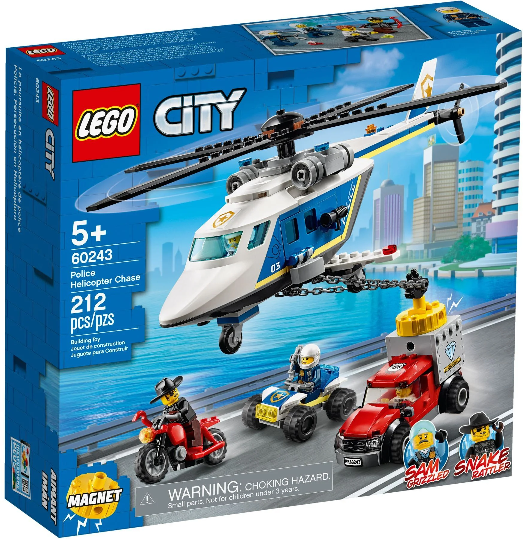 LEGO® 60243 Pościg helikopterem policyjnym - zdjęcie 1