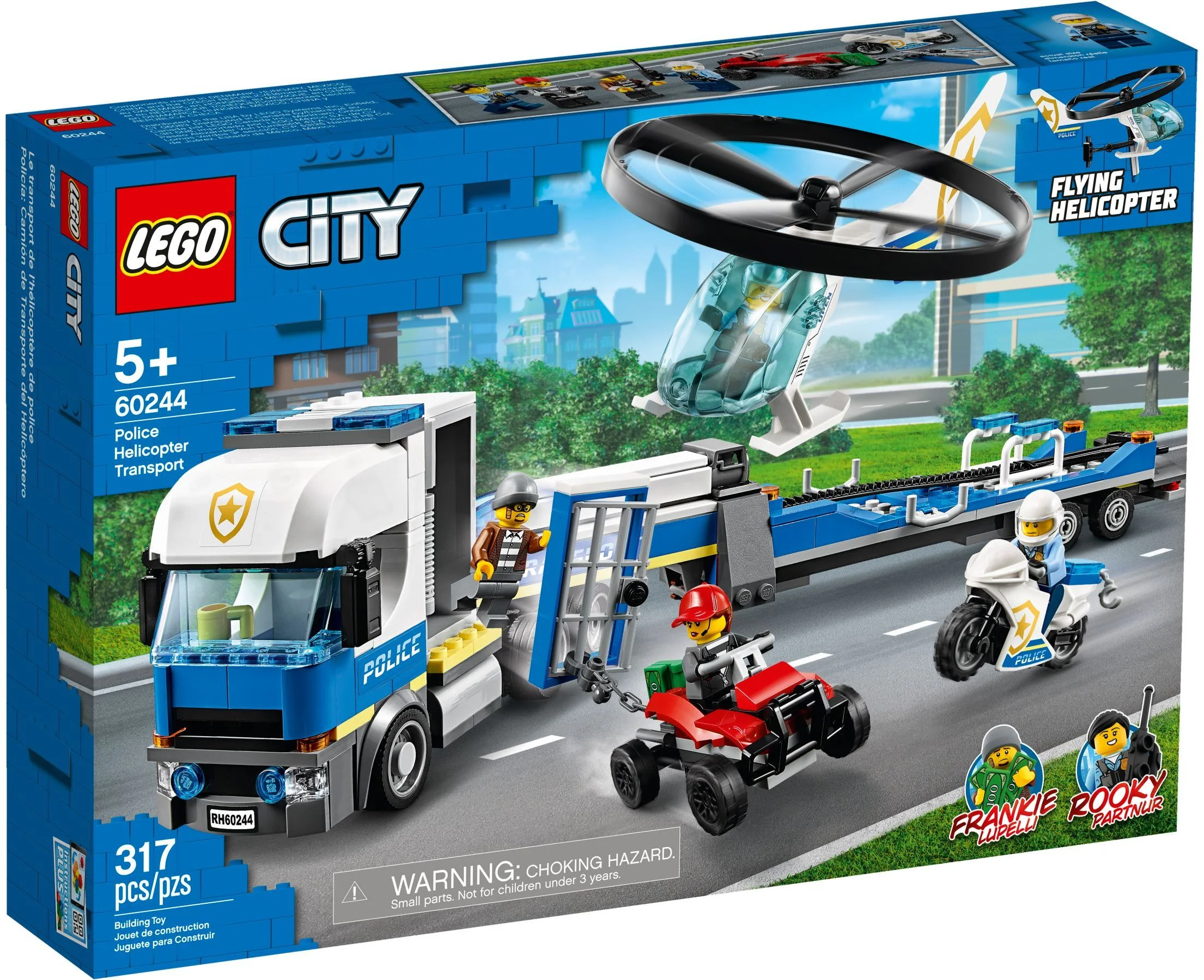 LEGO® 60244 Laweta helikoptera policyjnego - zdjęcie 2