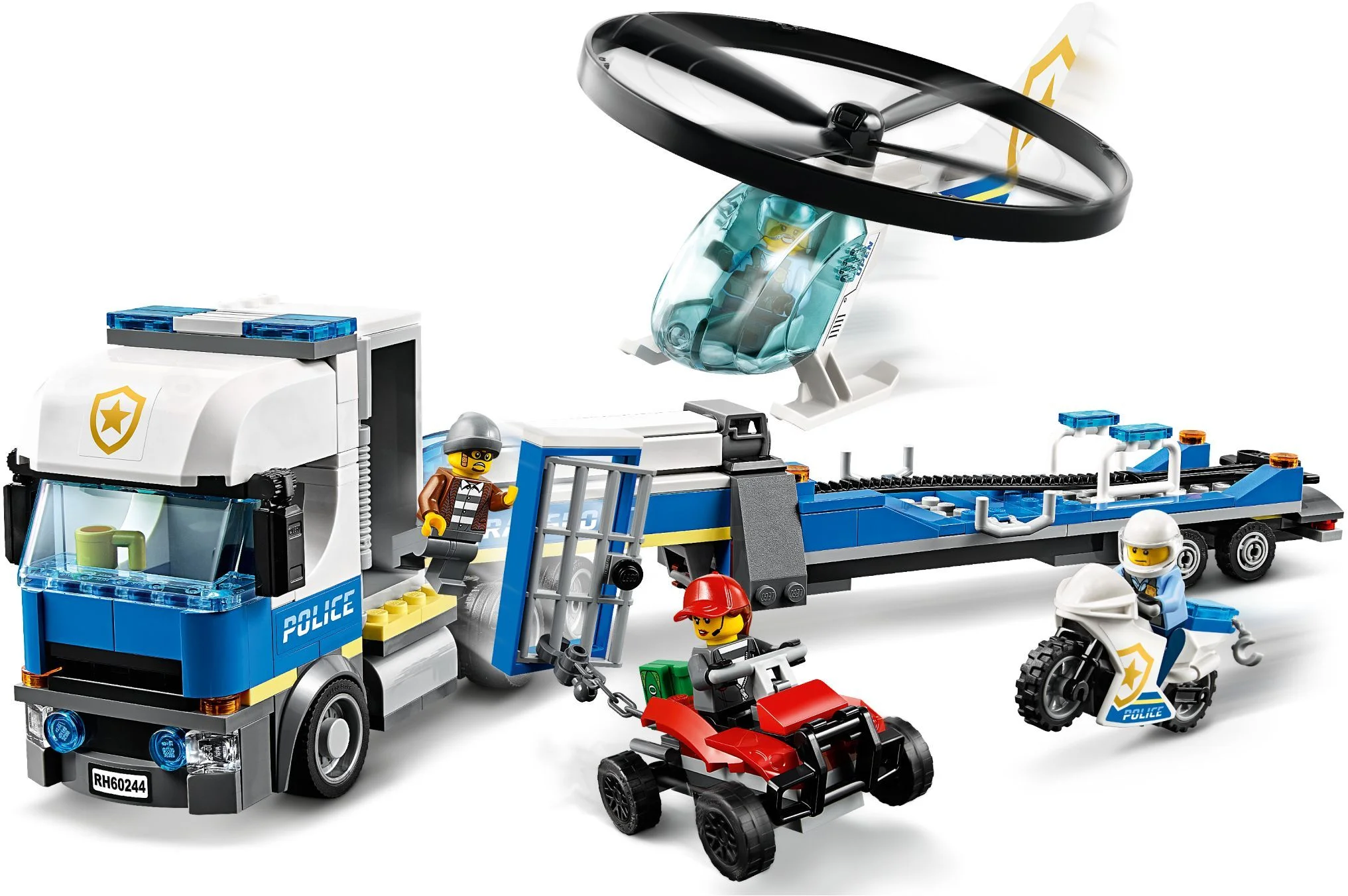 LEGO® 60244 Laweta helikoptera policyjnego - zdjęcie 3