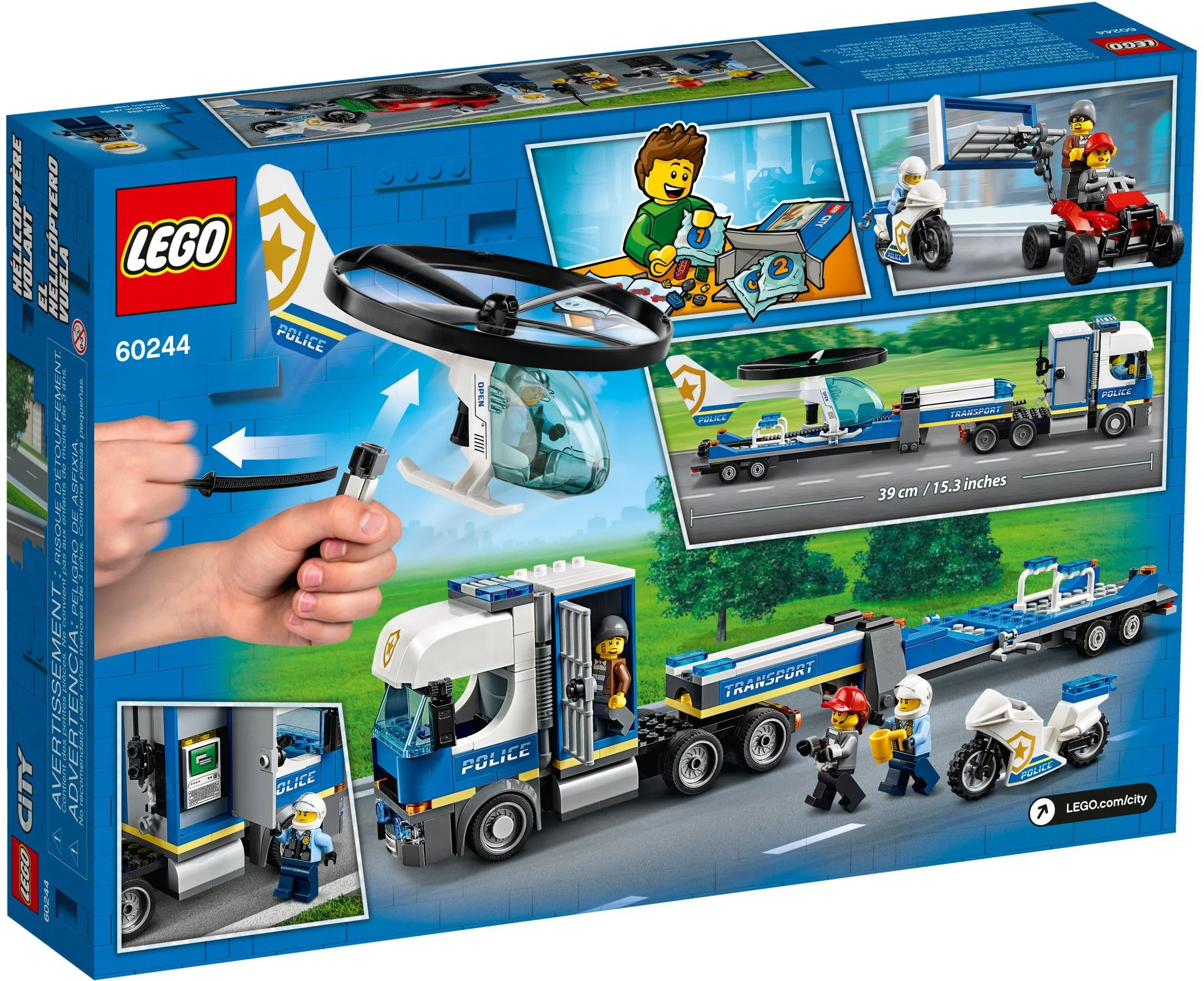 LEGO® 60244 Laweta helikoptera policyjnego - zdjęcie 5