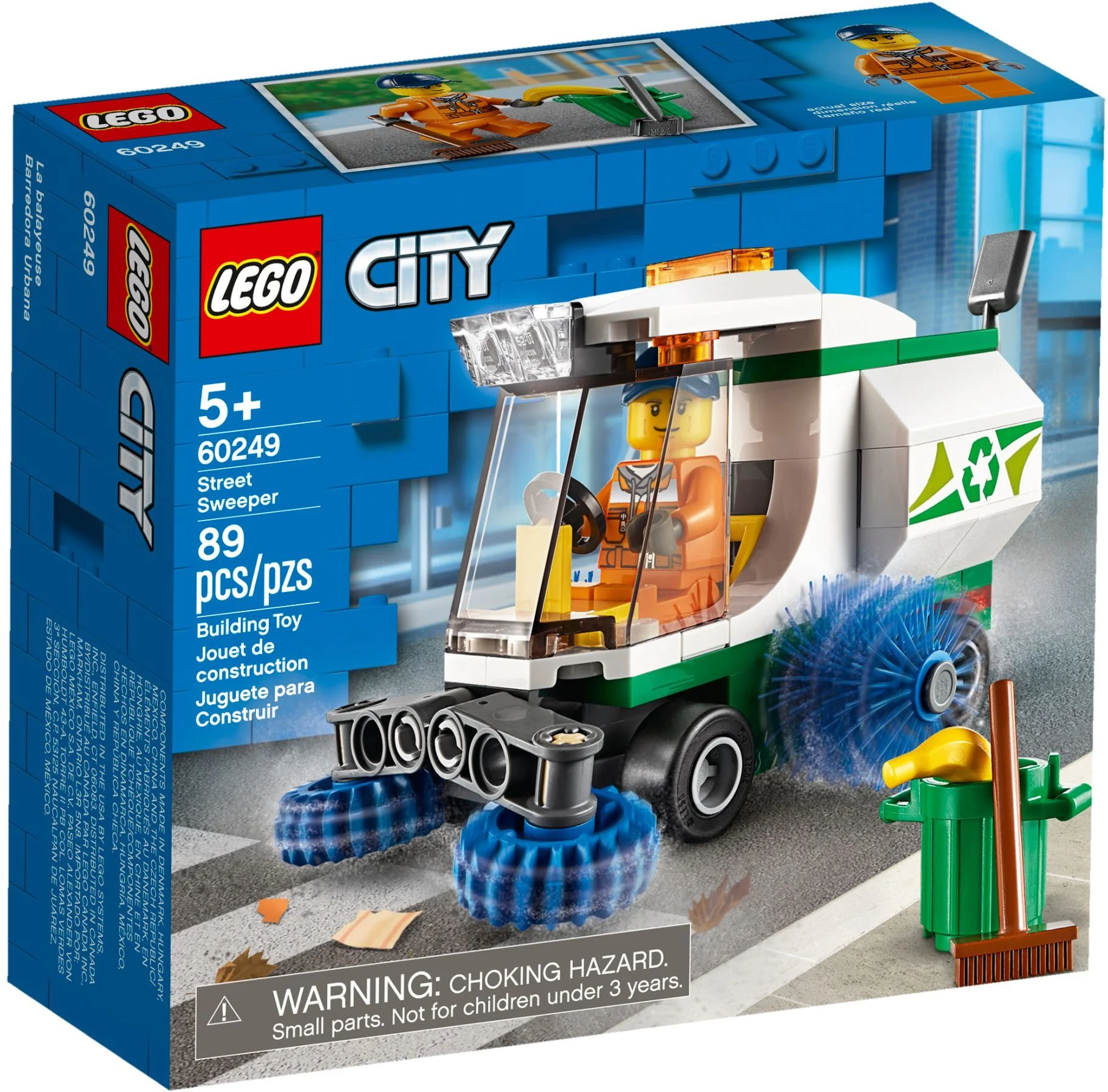 LEGO® 60249 City Zamiatarka Śmieciarka - zdjęcie 1