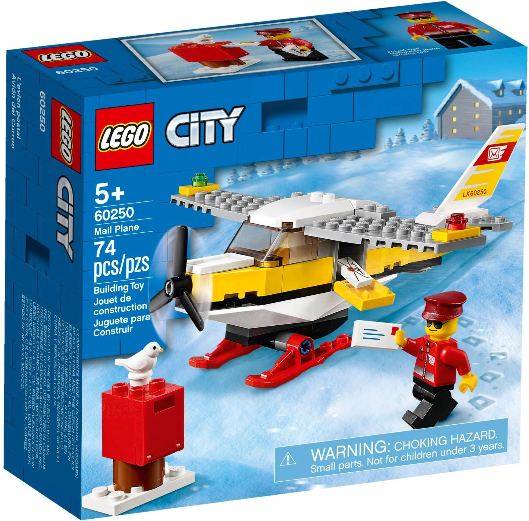 LEGO® 60250 Samolot pocztowy