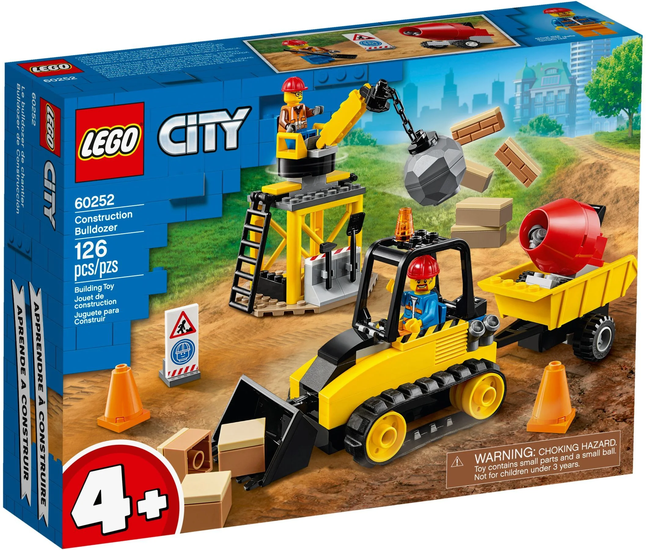LEGO® 60252 Buldożer budowlany - zdjęcie 2