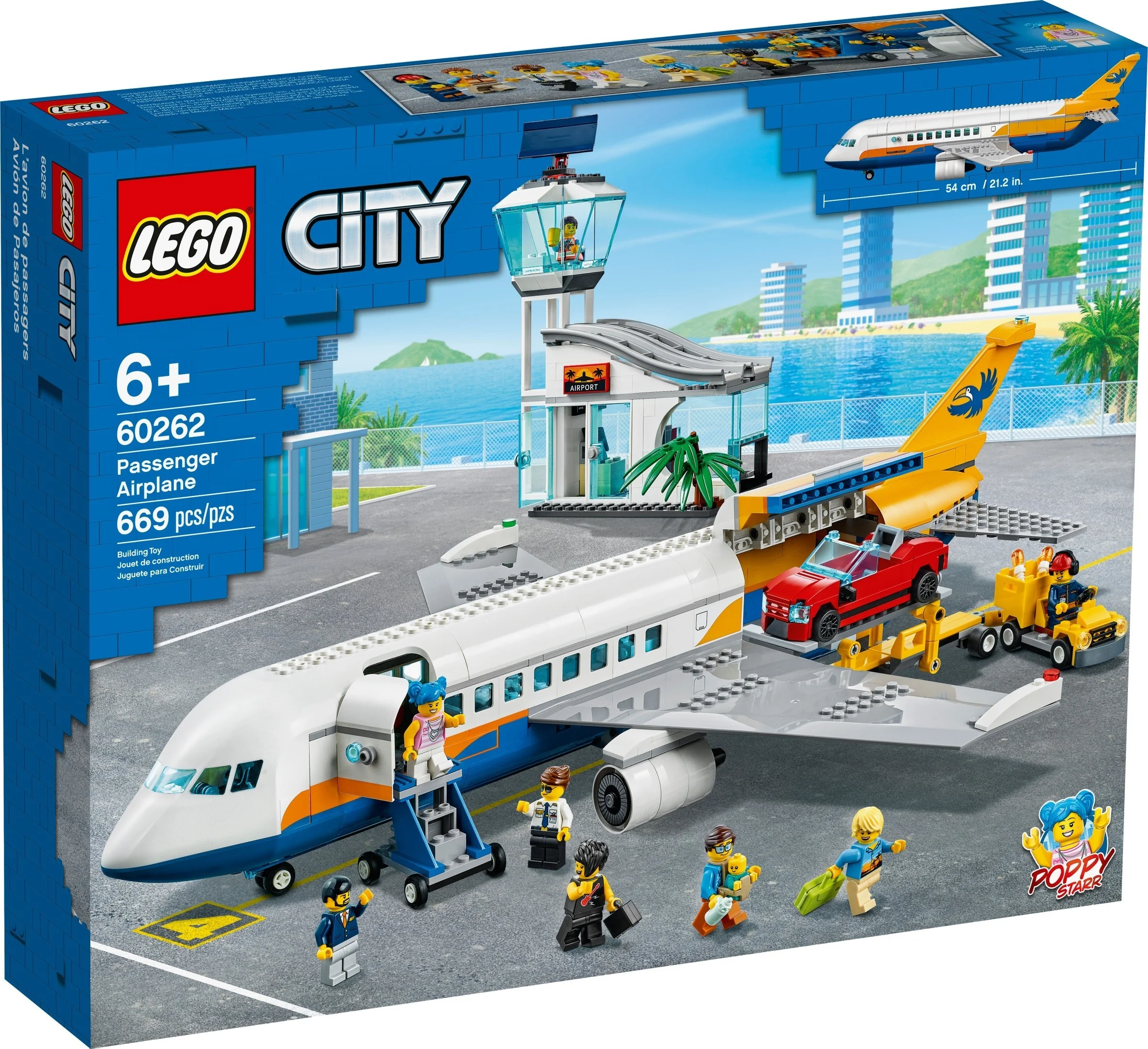 LEGO® 60262 Samolot pasażerski