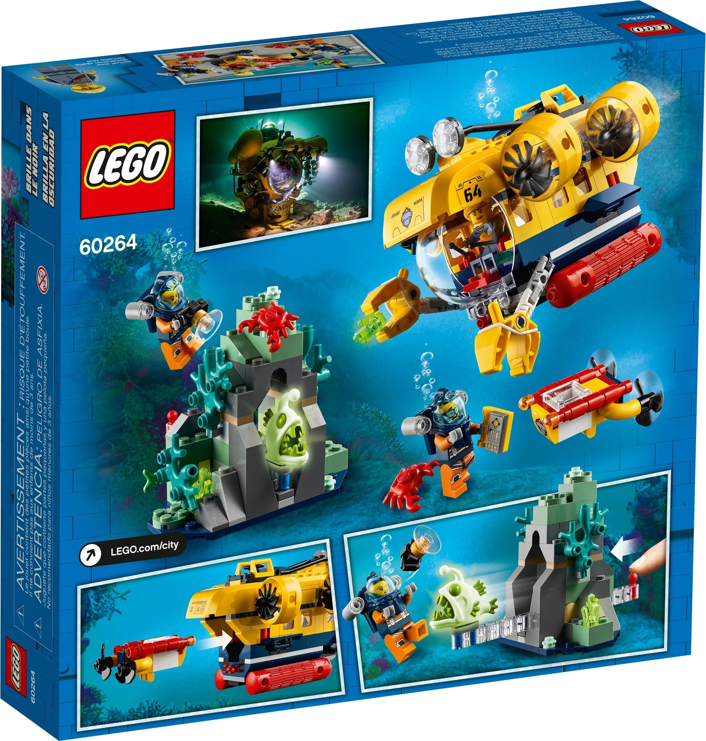 LEGO® 60264 Łódź podwodna badaczy oceanu - zdjęcie 9
