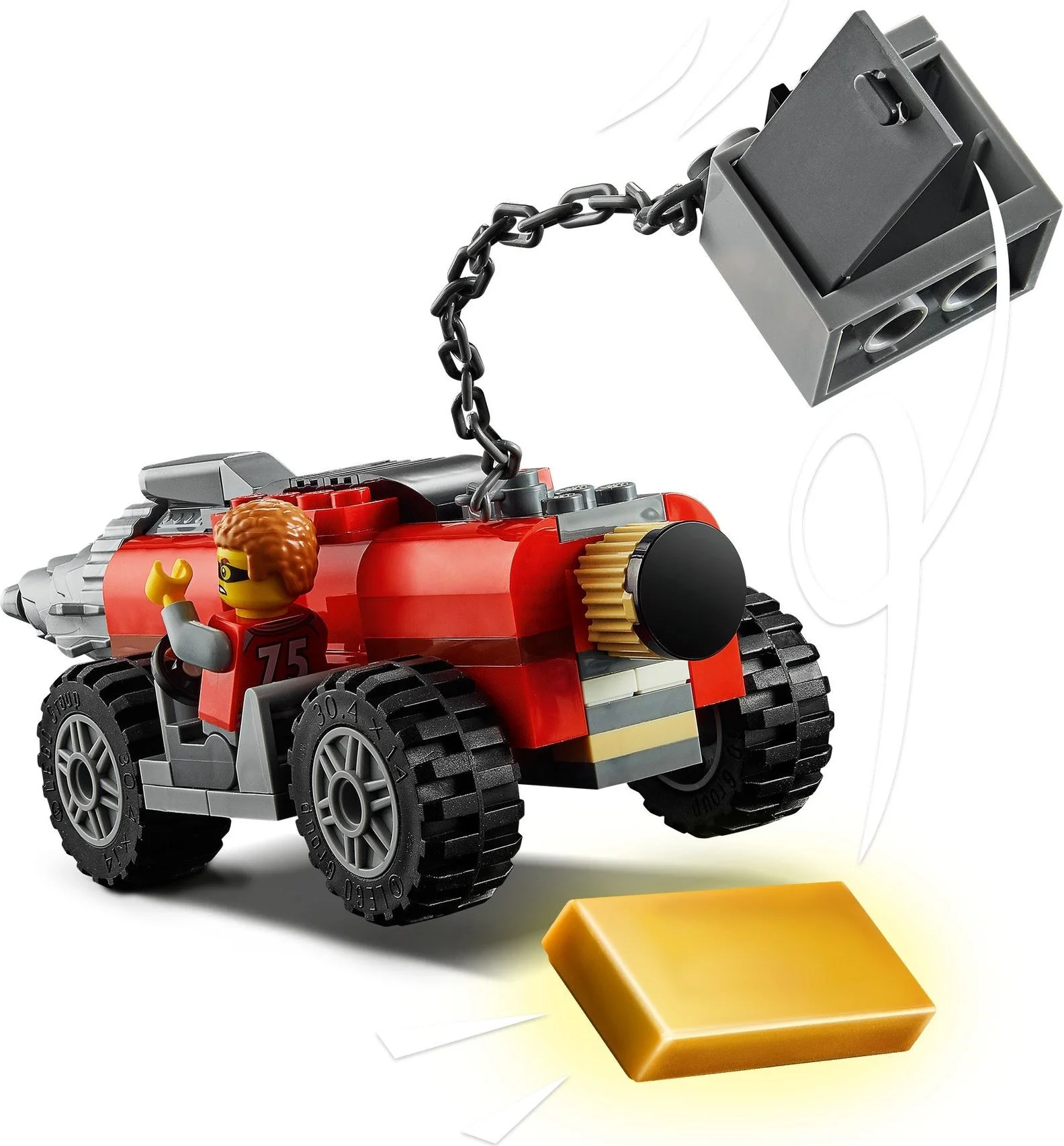 LEGO® 60273 Lego City Policyjny pościg za wiertnicą Policja i złodziej Nowe - zdjęcie 13