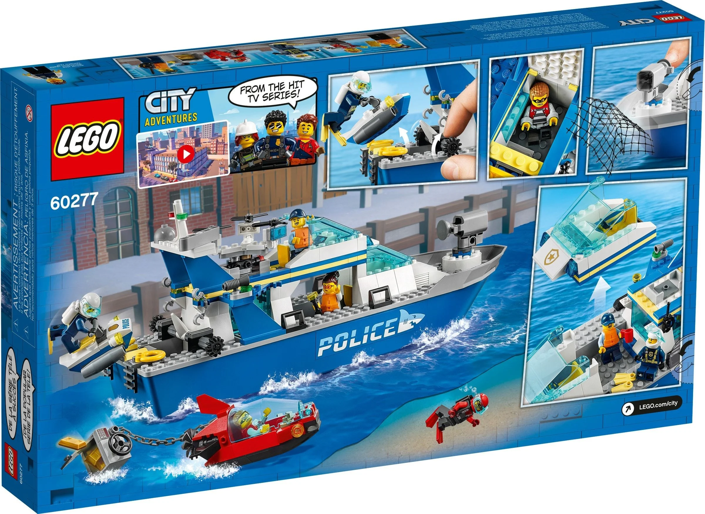 LEGO® 60277 Policyjna łódź patrolowa - zdjęcie 5